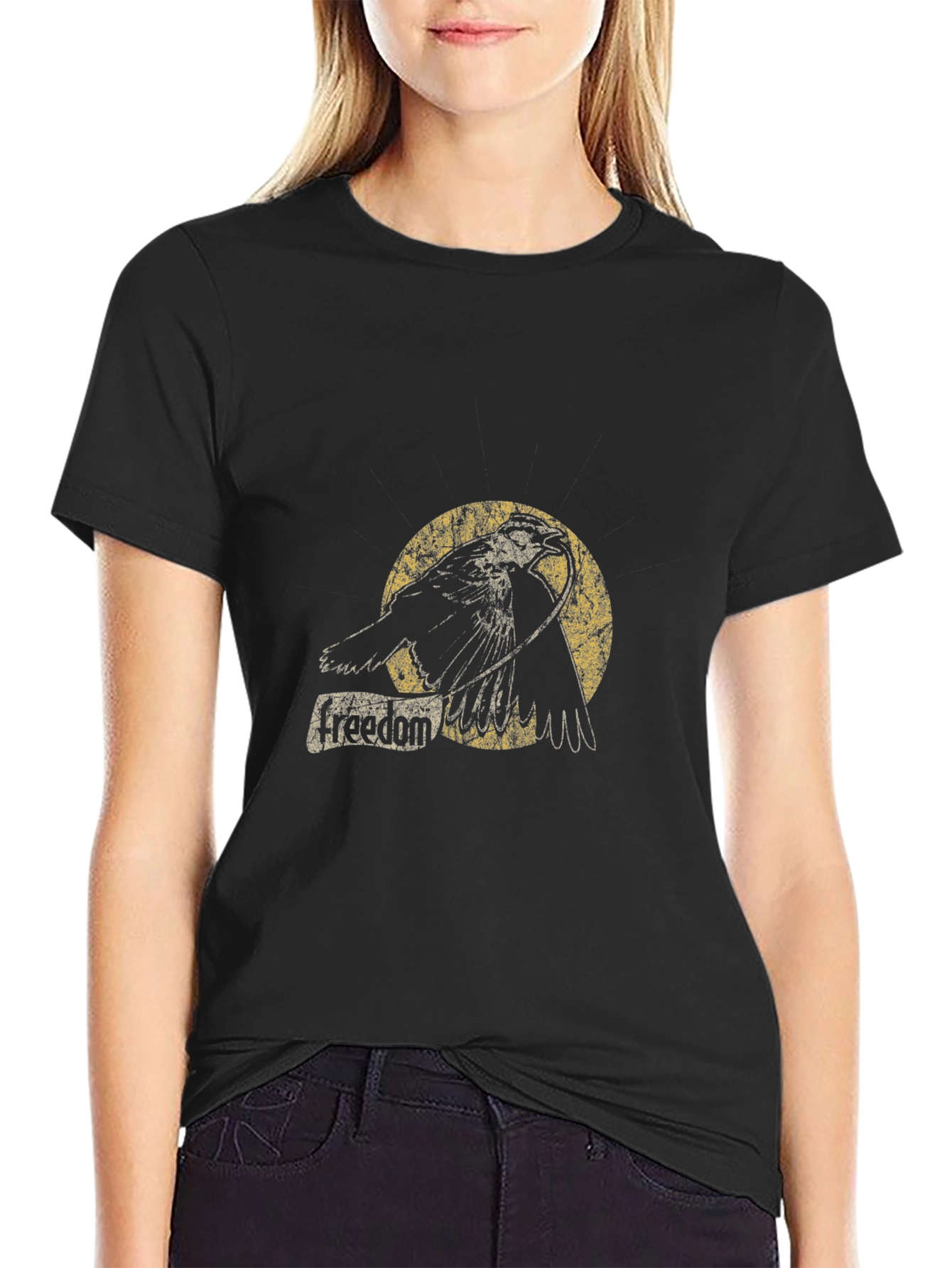 Raven Freedom Graphic Tee