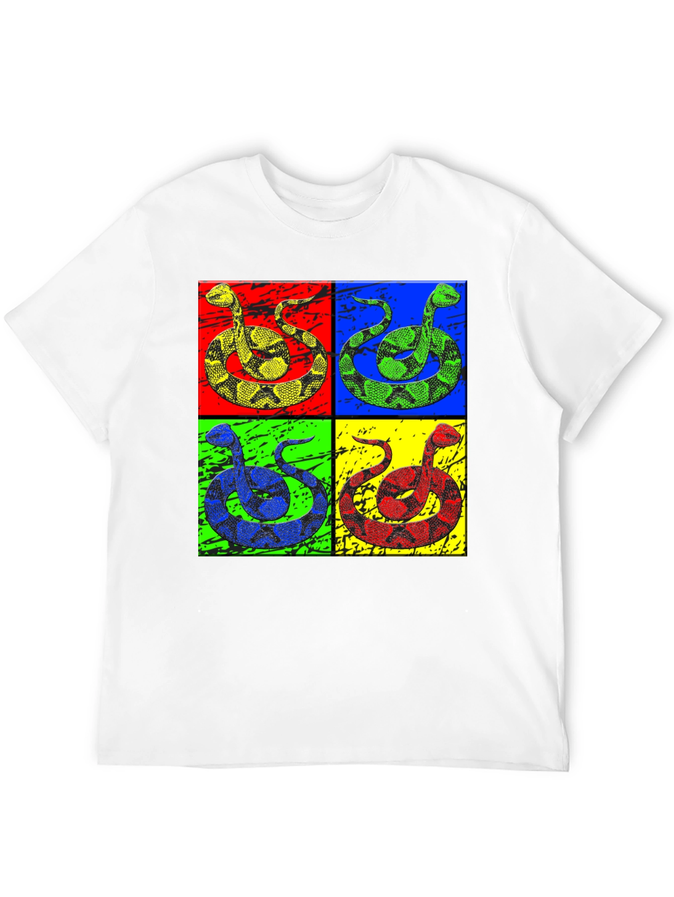 Pop Art Snake Graphic Tee