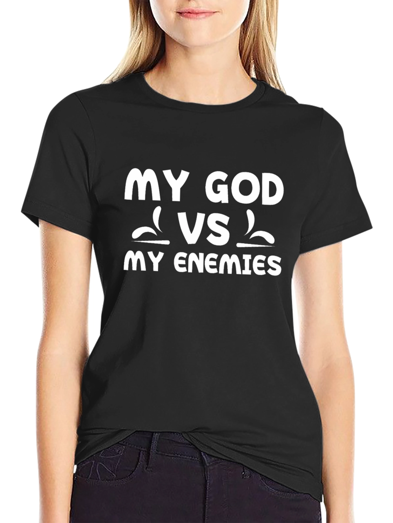 My God vs My Enemies Graphic Tee
