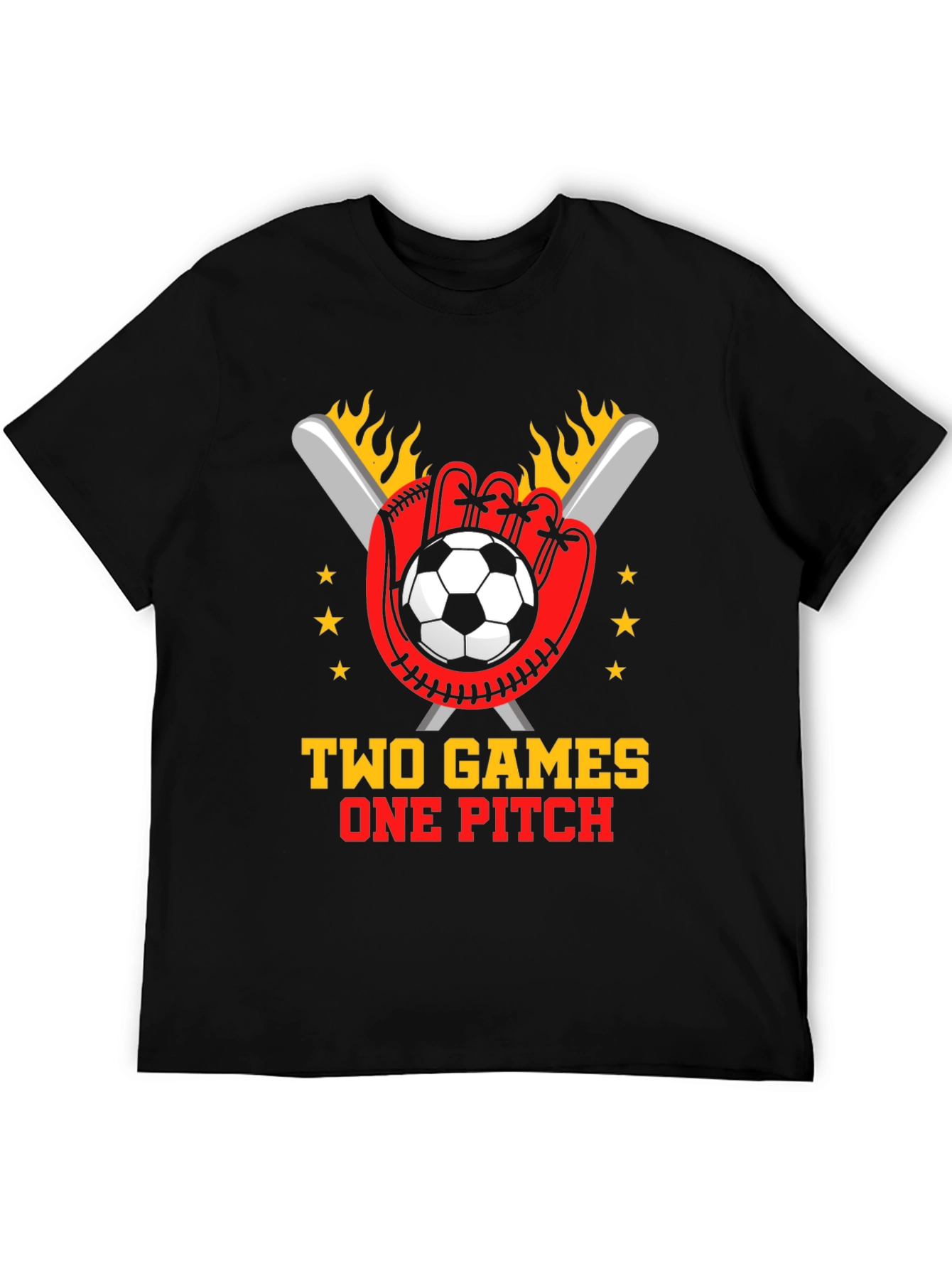 Two Games One Pitch T-Shirt