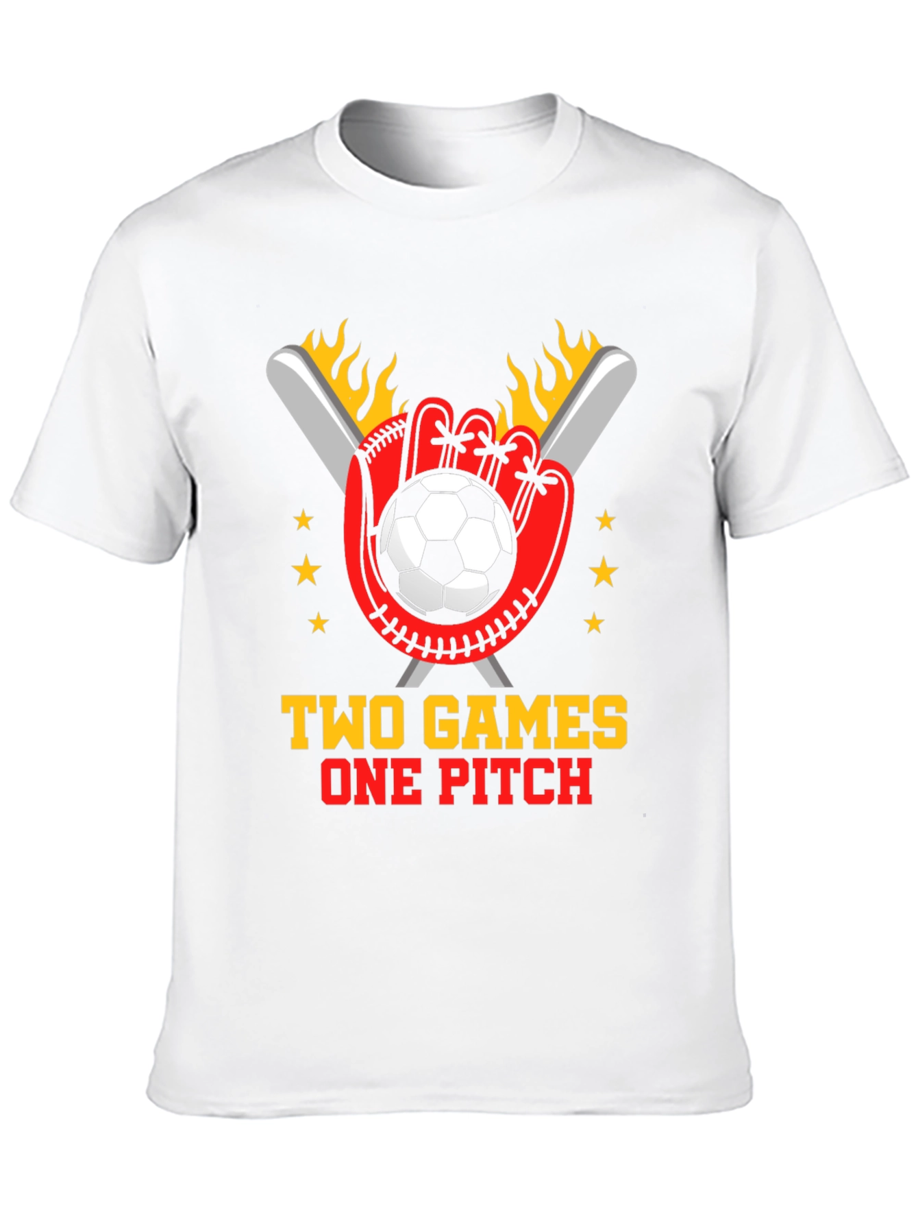 Two Games One Pitch T-Shirt