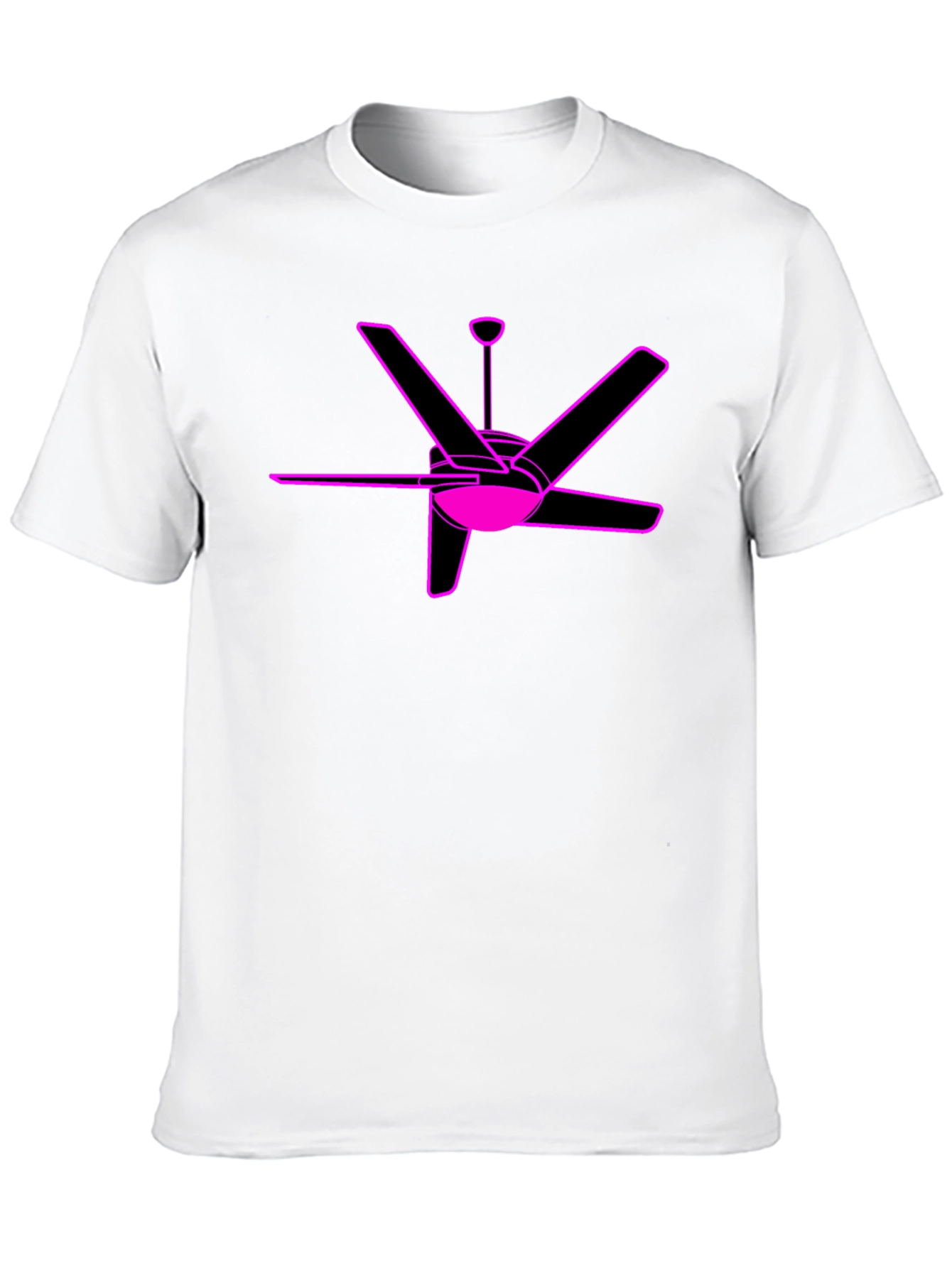 Ceiling Fan Graphic Tee - Modern Style