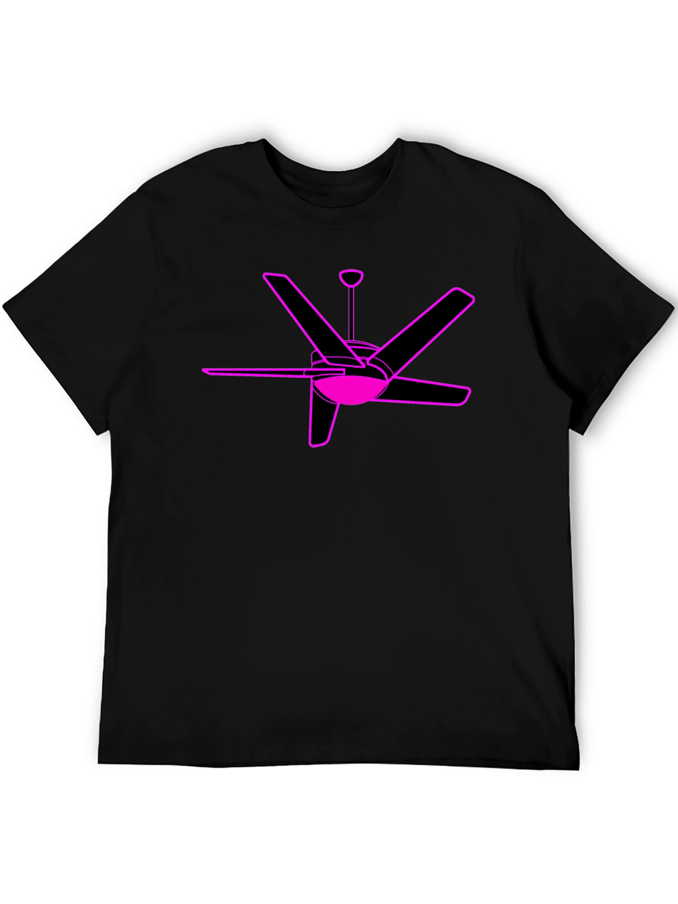 Ceiling Fan Graphic Tee - Modern Style