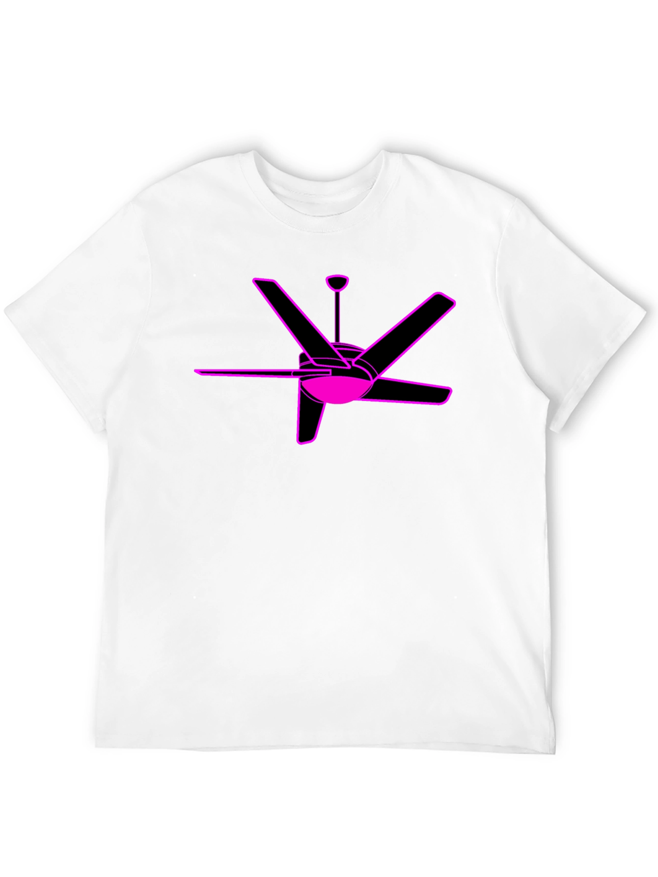 Ceiling Fan Graphic Tee - Modern Style