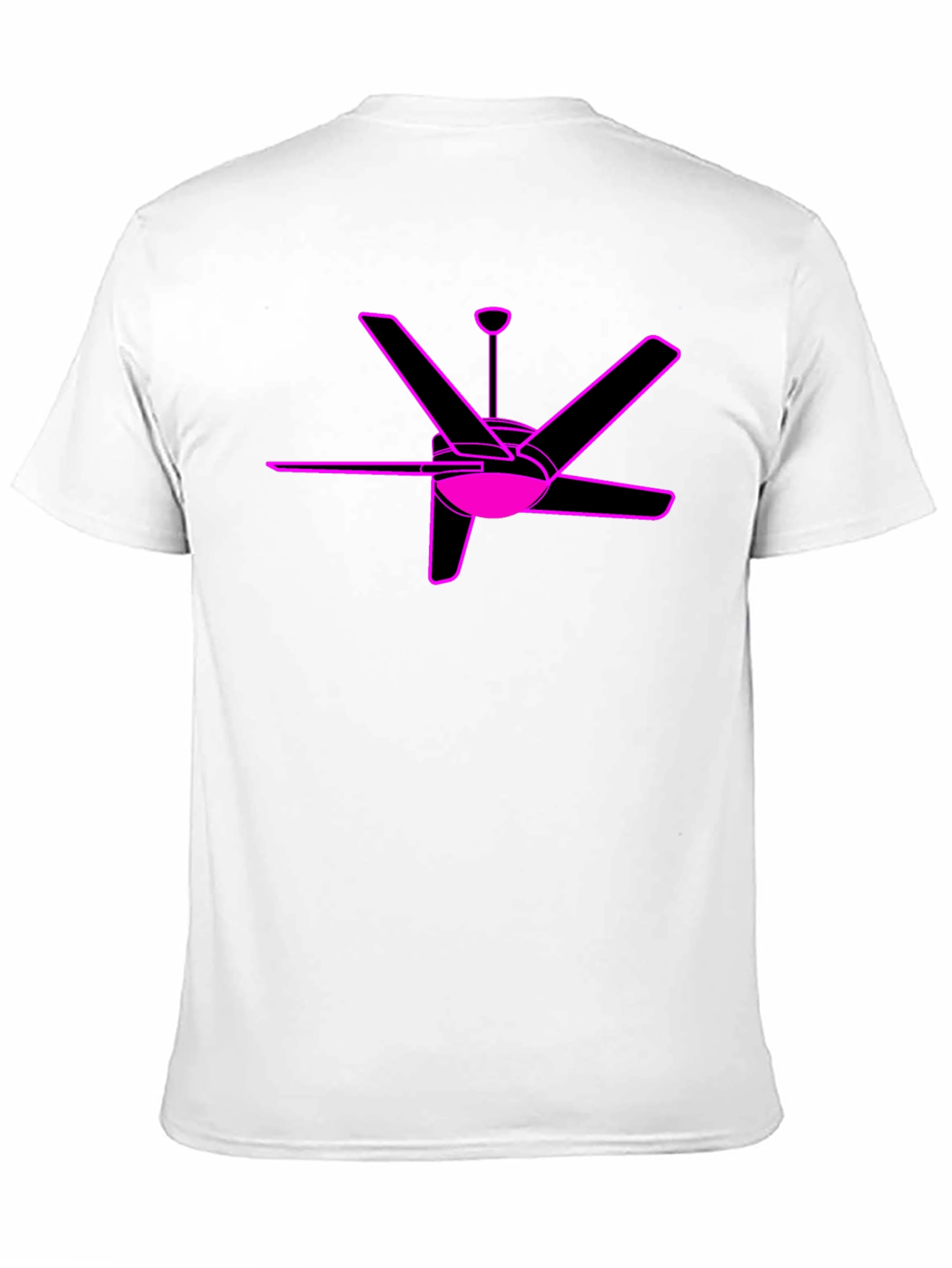 Ceiling Fan Graphic Tee - Modern Style