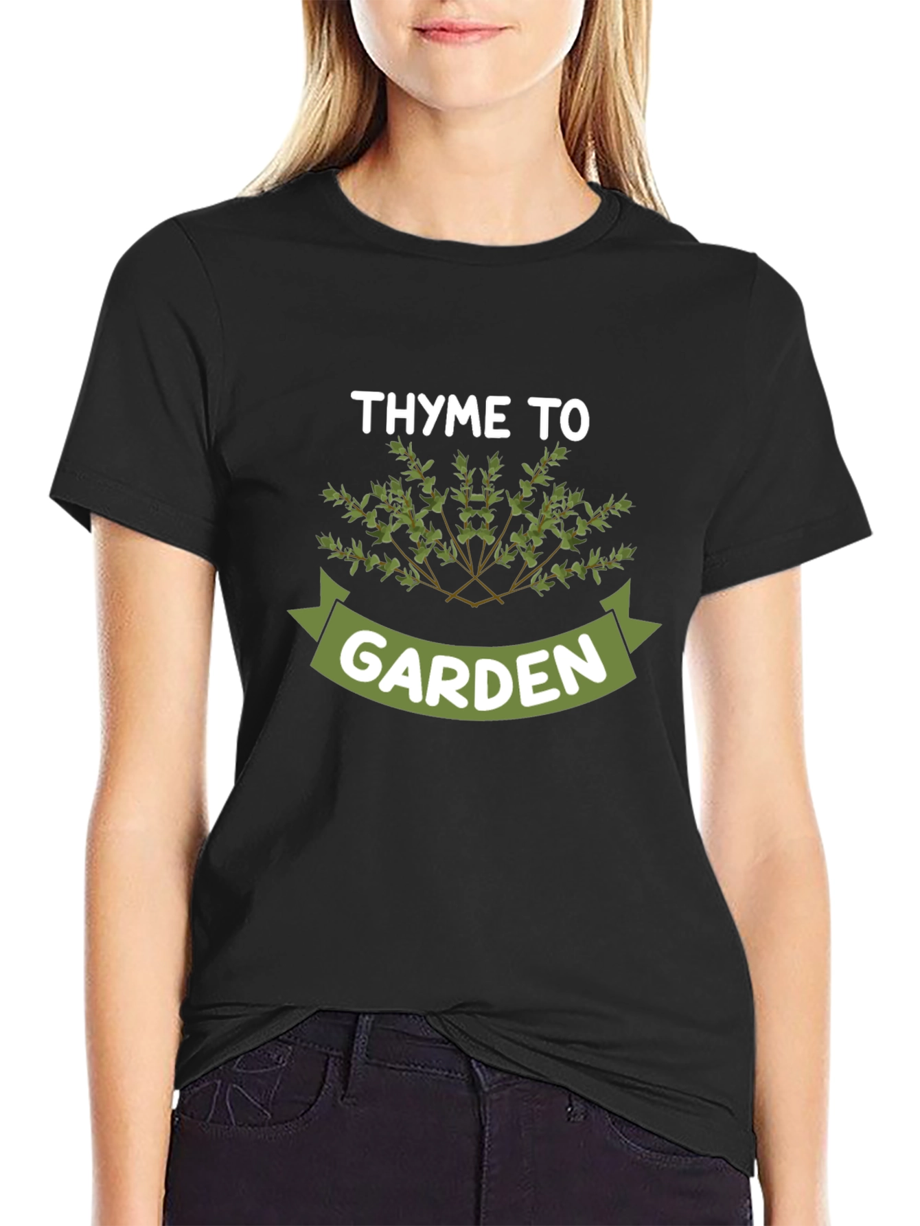Thyme To Garden T-Shirt - Gardener Tee