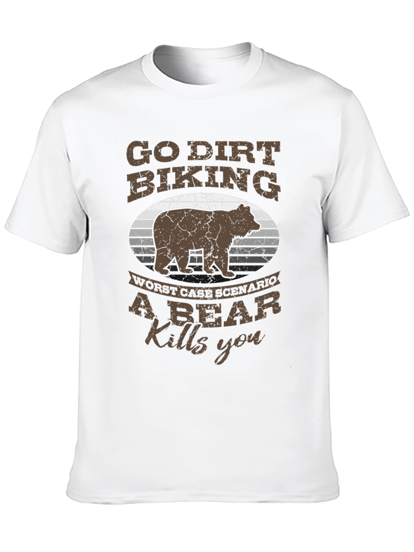 Go Dirt Biking Bear T-Shirt