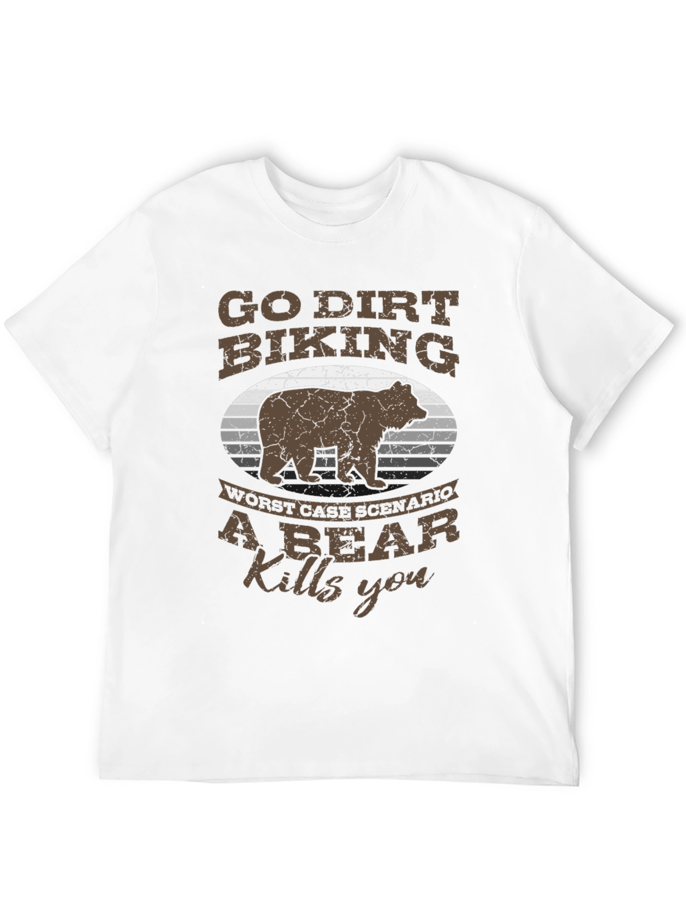 Go Dirt Biking Bear T-Shirt