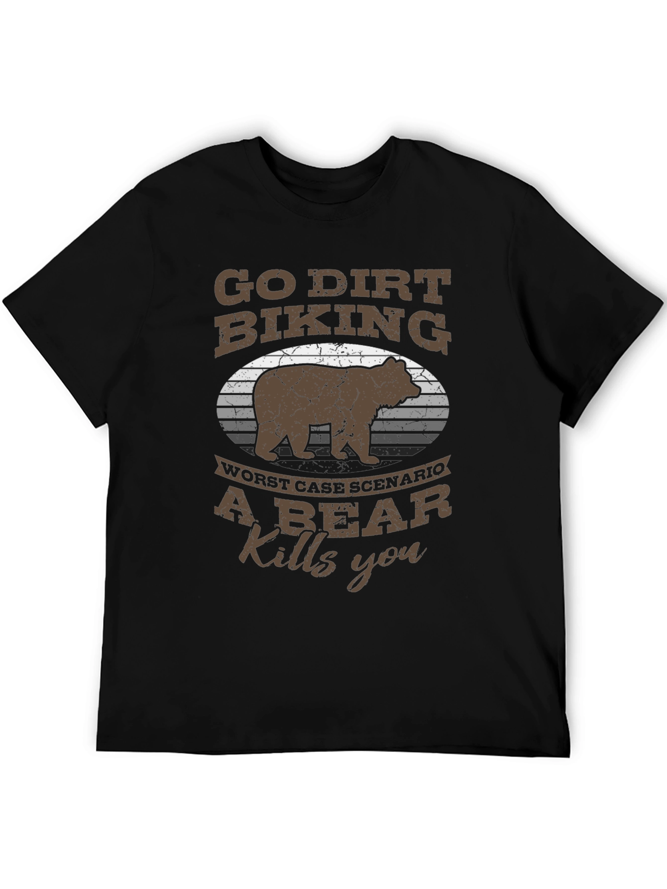 Go Dirt Biking Bear T-Shirt