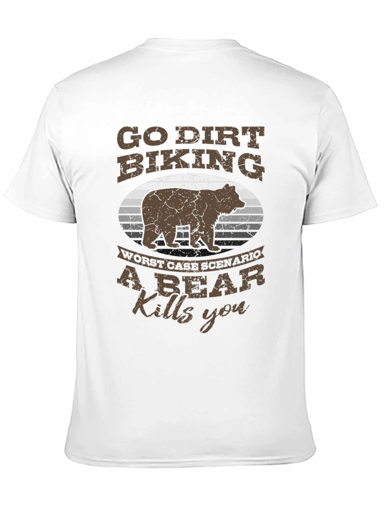 Go Dirt Biking Bear T-Shirt