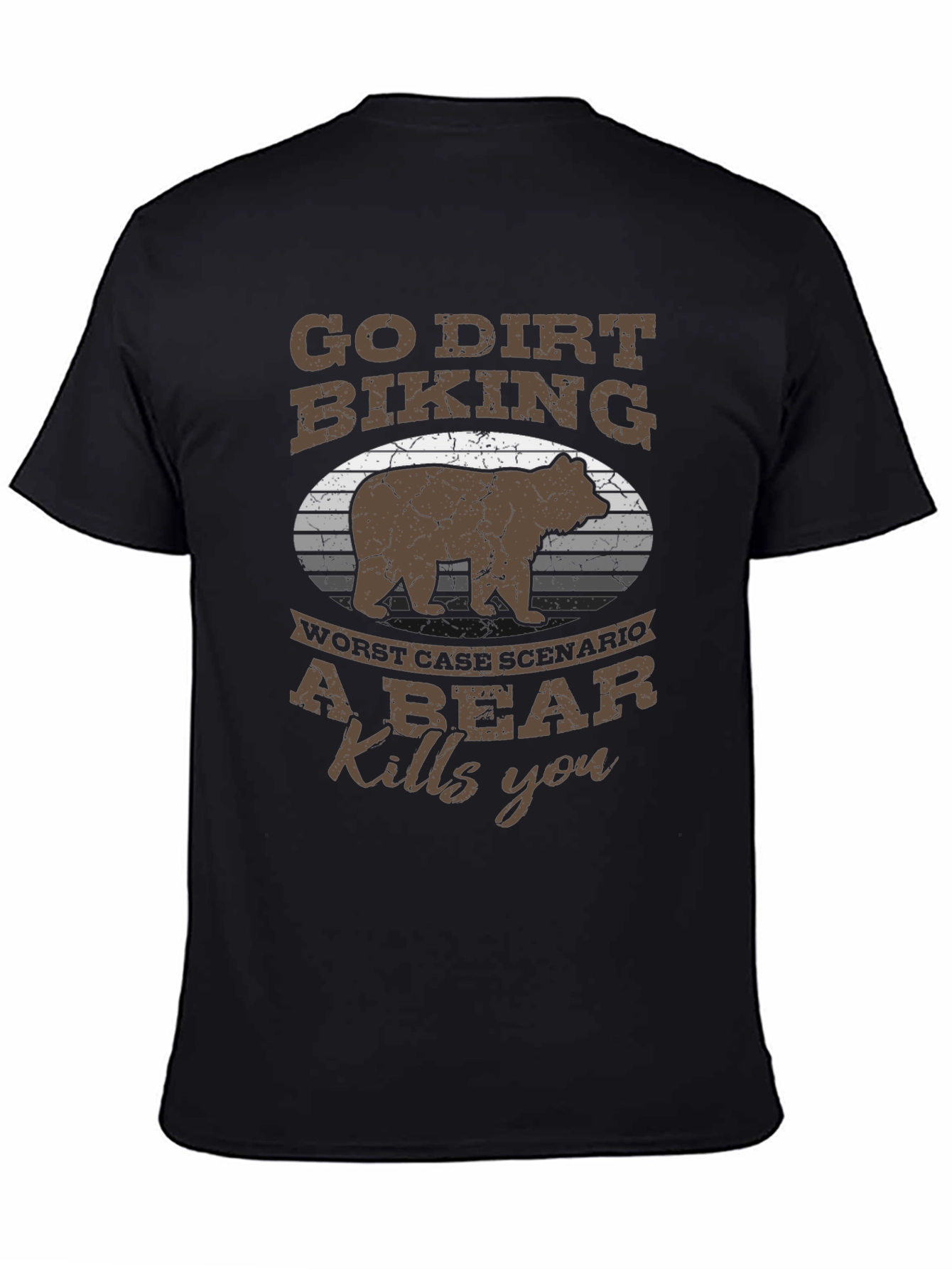 Go Dirt Biking Bear T-Shirt