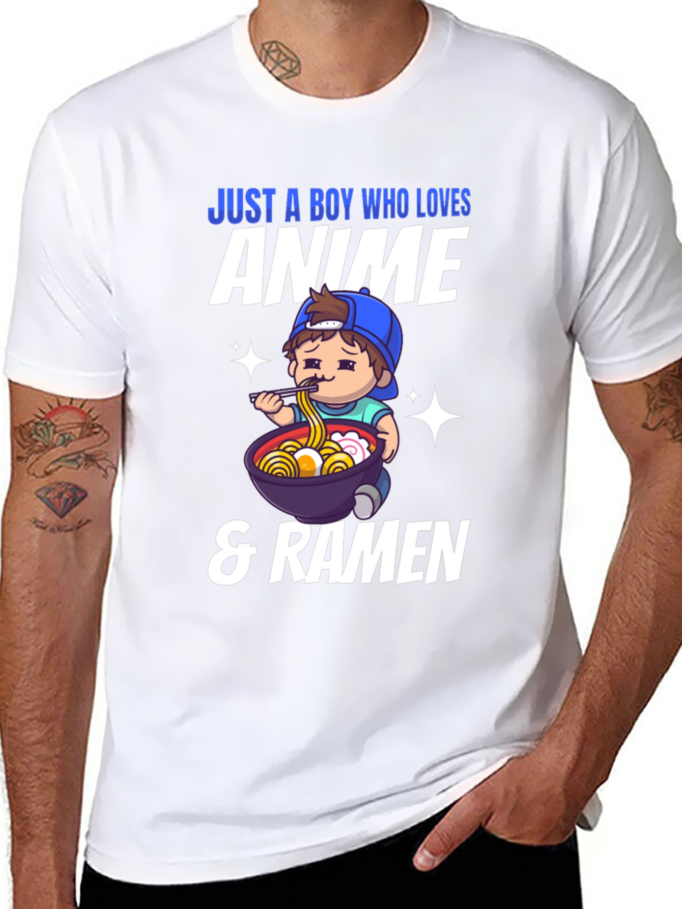 Anime & Ramen Lover T-Shirt