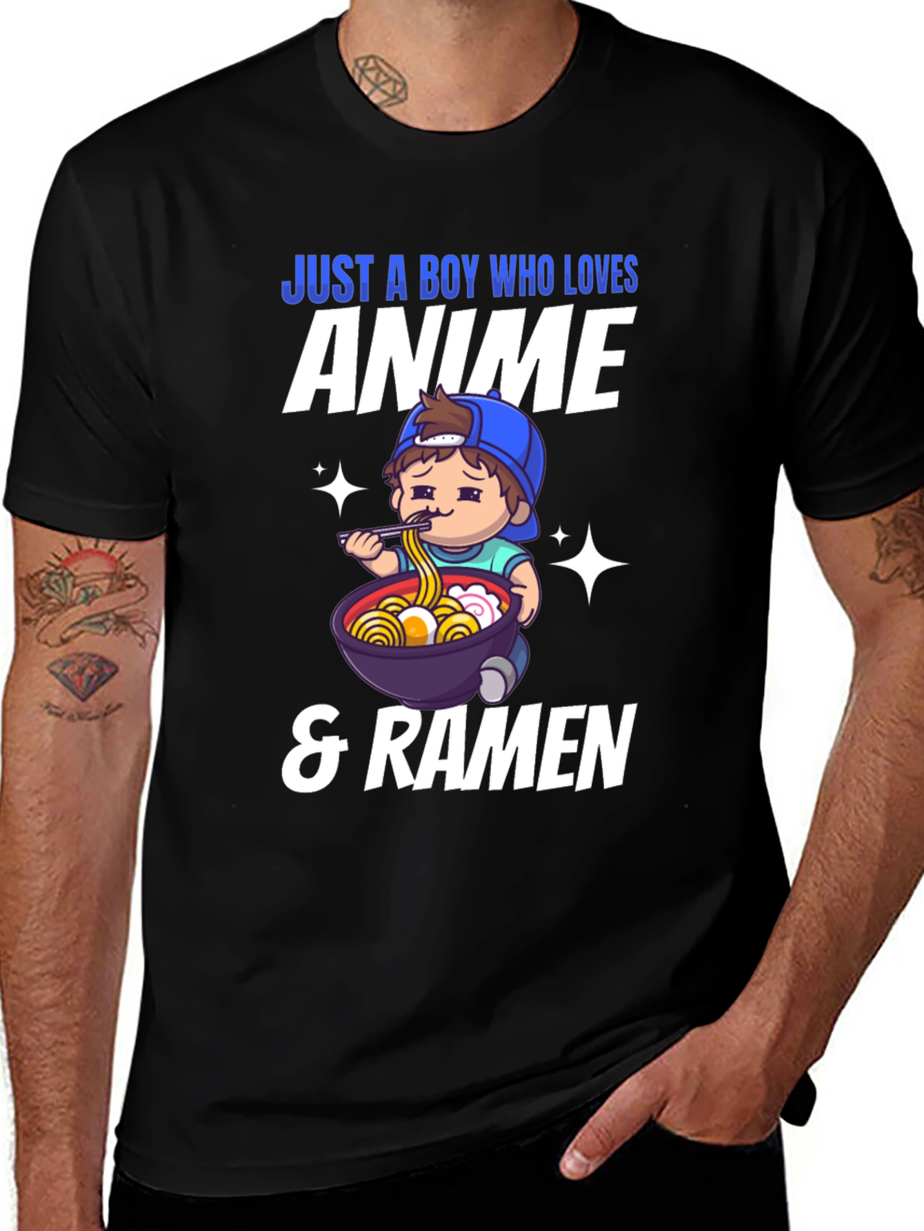 Anime & Ramen Lover T-Shirt