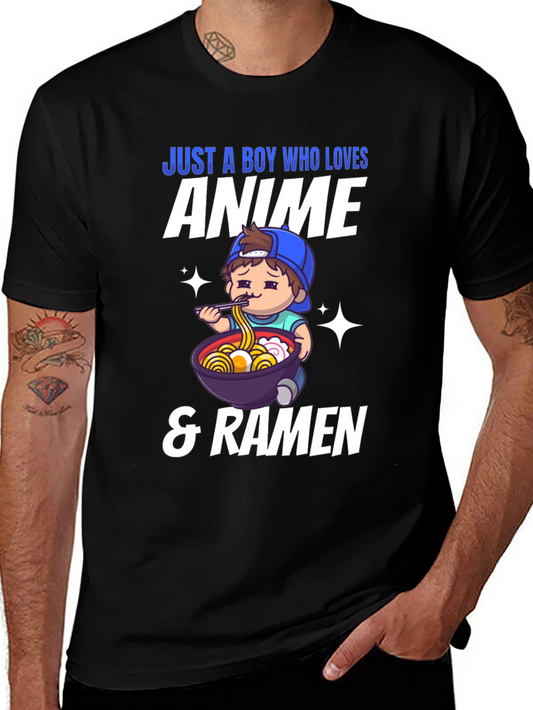 Anime & Ramen Lover T-Shirt