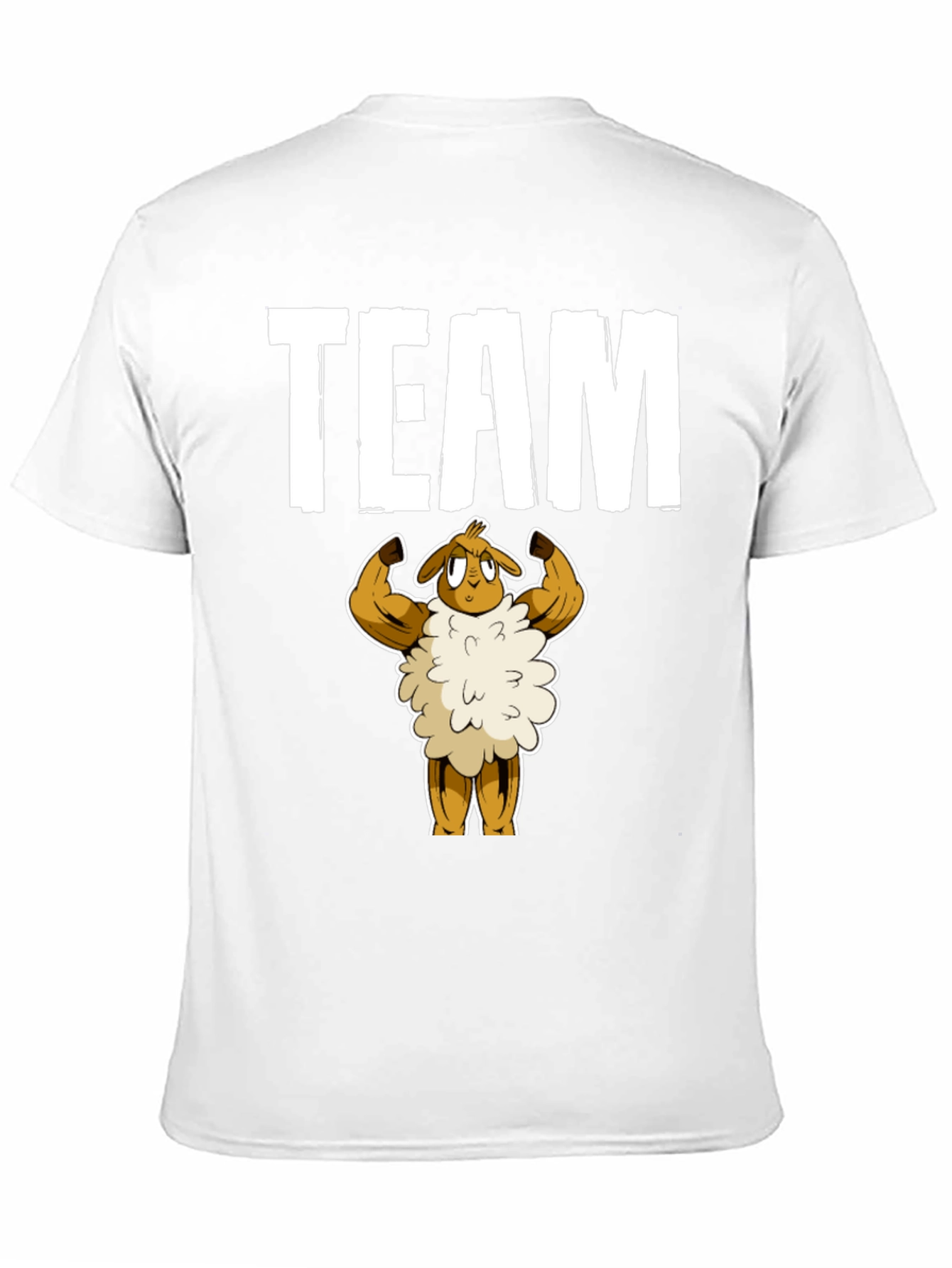 Team Buff Sheep Graphic T-Shirt - Black