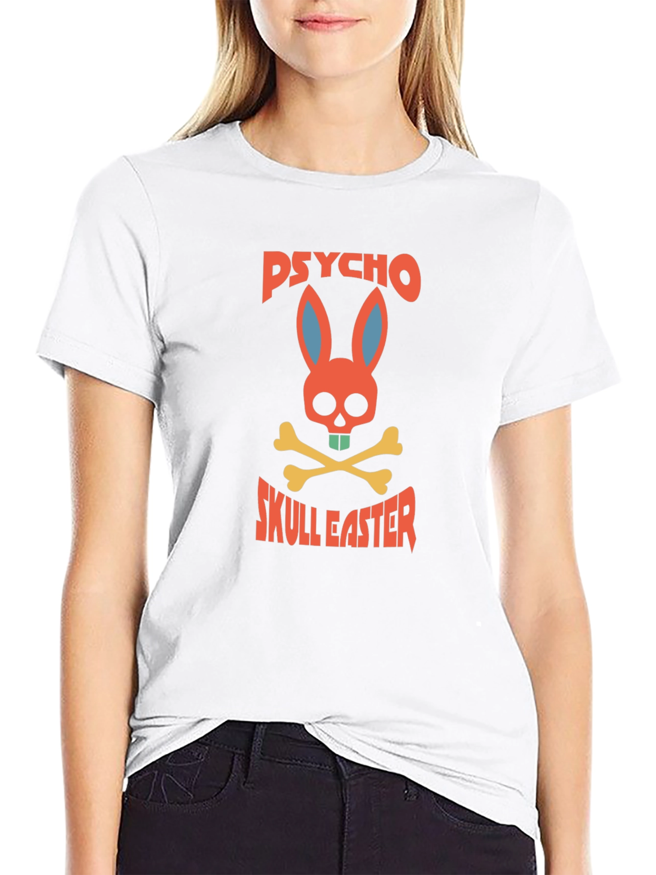 Psycho Skull Easter T-Shirt