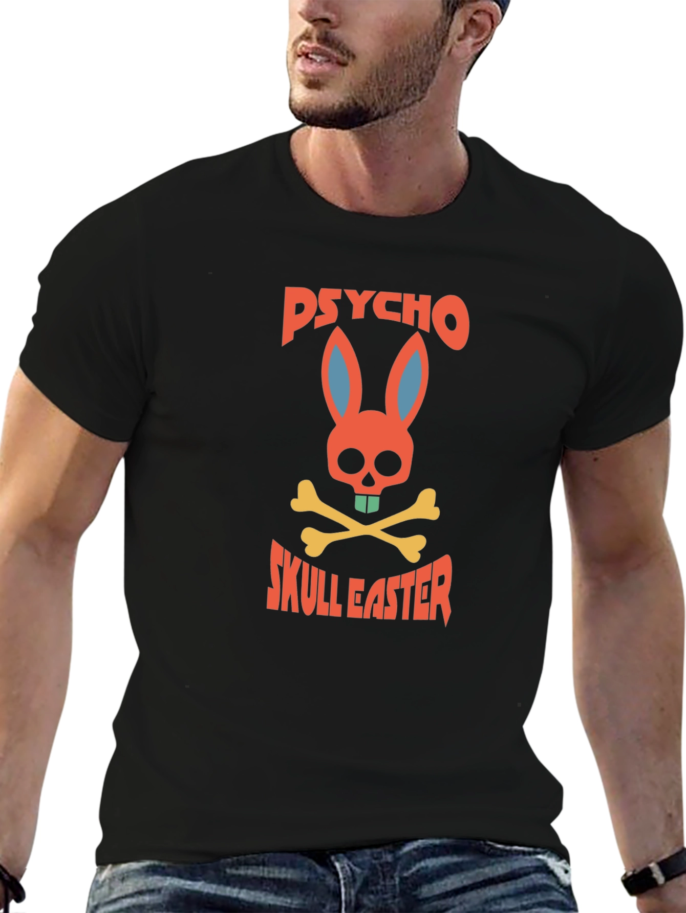 Psycho Skull Easter T-Shirt