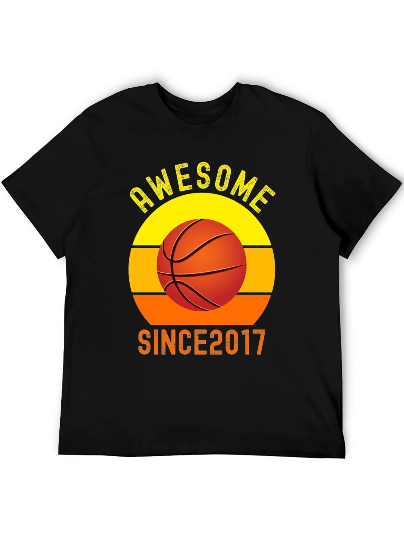 Awesome Since 2017 Basketball T-Shirt