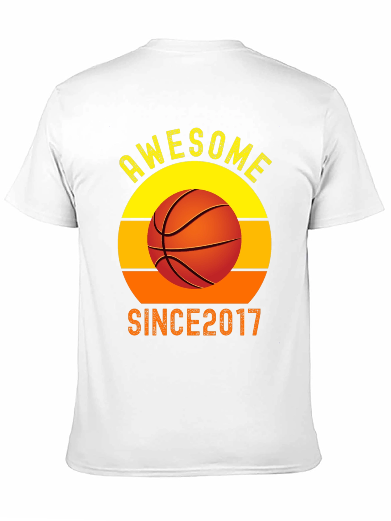 Awesome Since 2017 Basketball T-Shirt