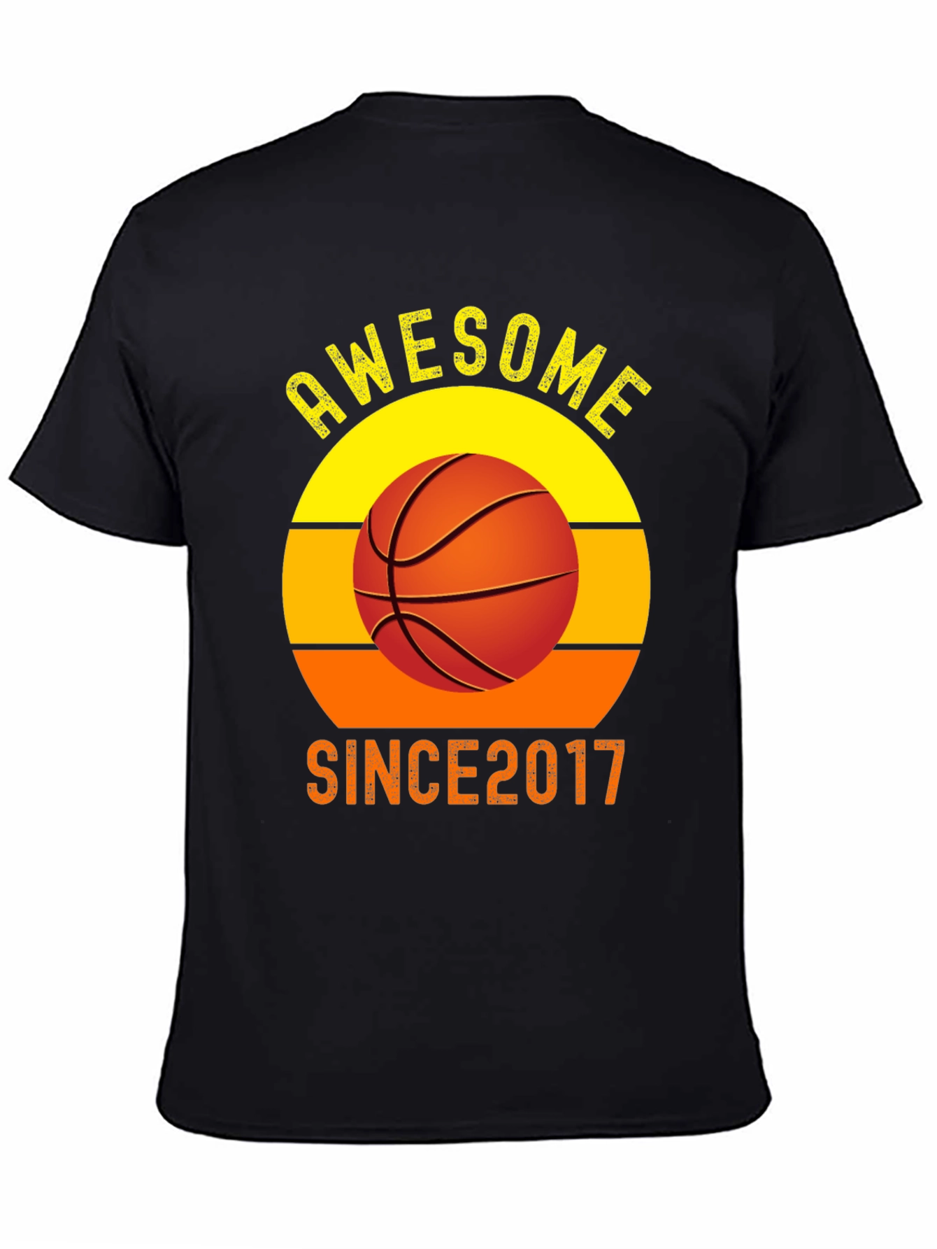 Awesome Since 2017 Basketball T-Shirt