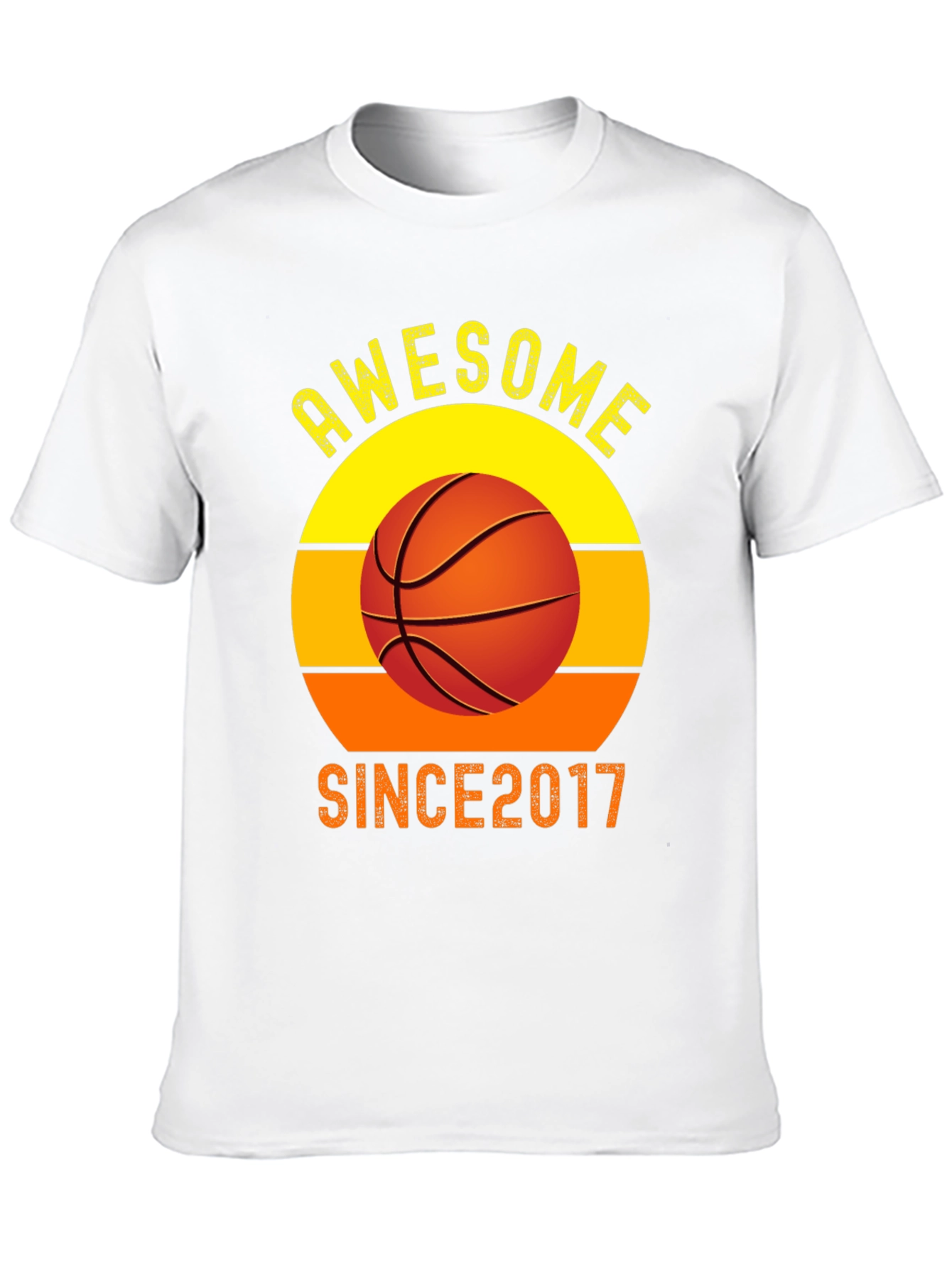 Awesome Since 2017 Basketball T-Shirt