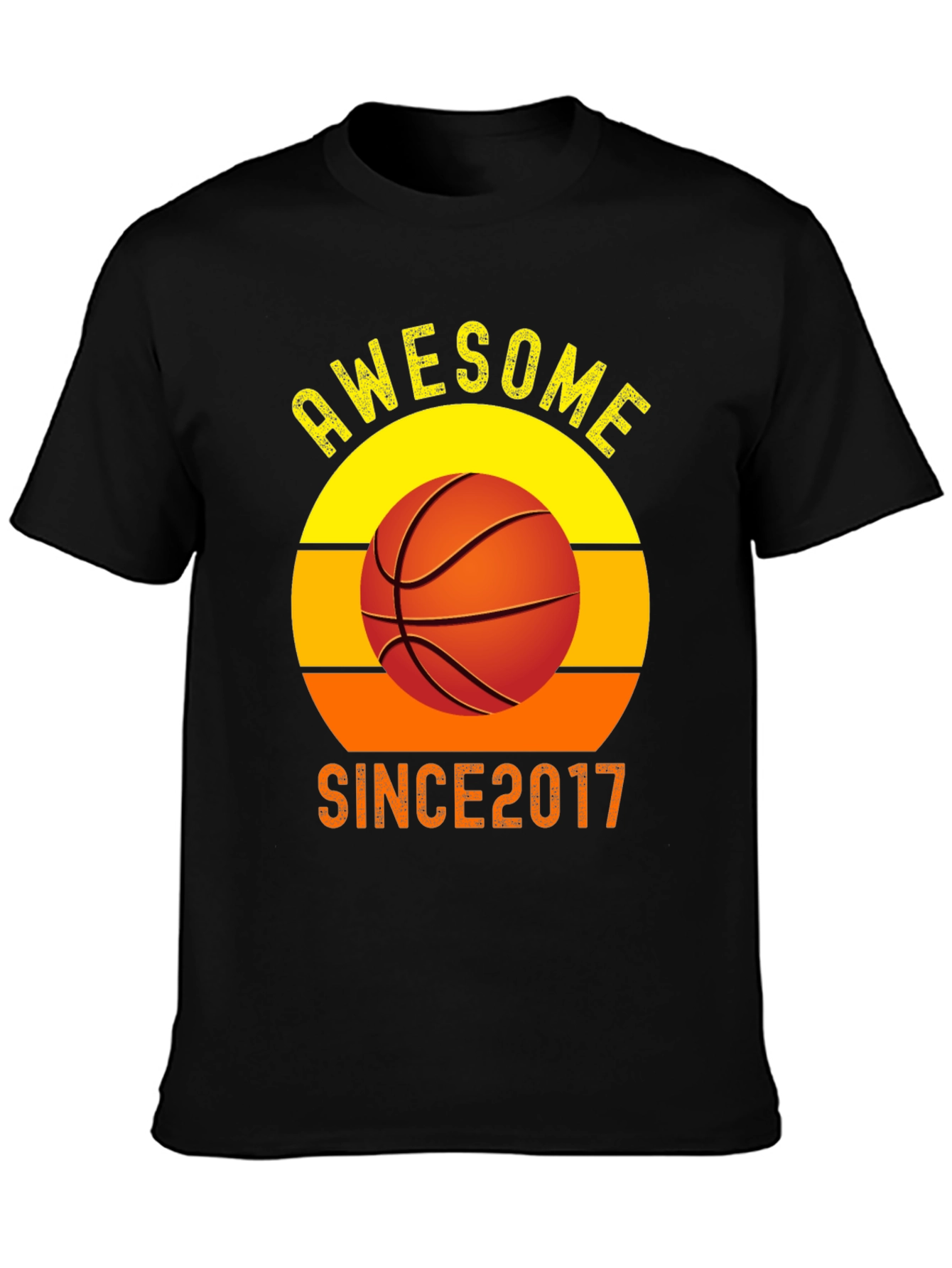 Awesome Since 2017 Basketball T-Shirt