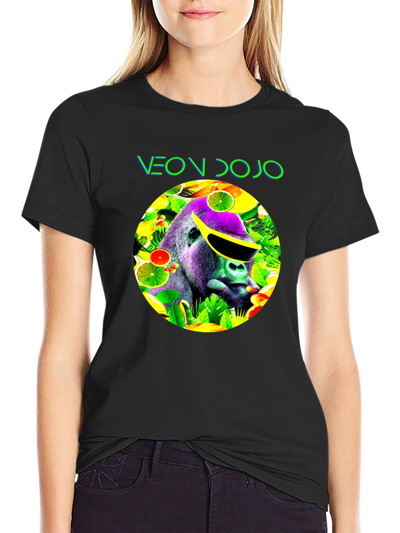 Neon Dojo Gorilla Graphic T-Shirt