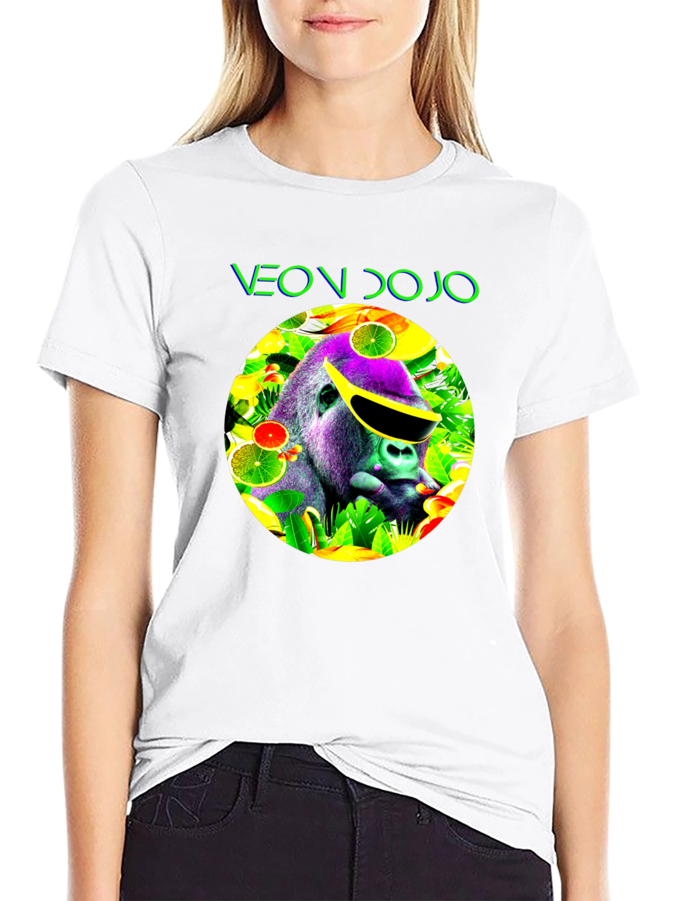 Neon Dojo Gorilla Graphic T-Shirt