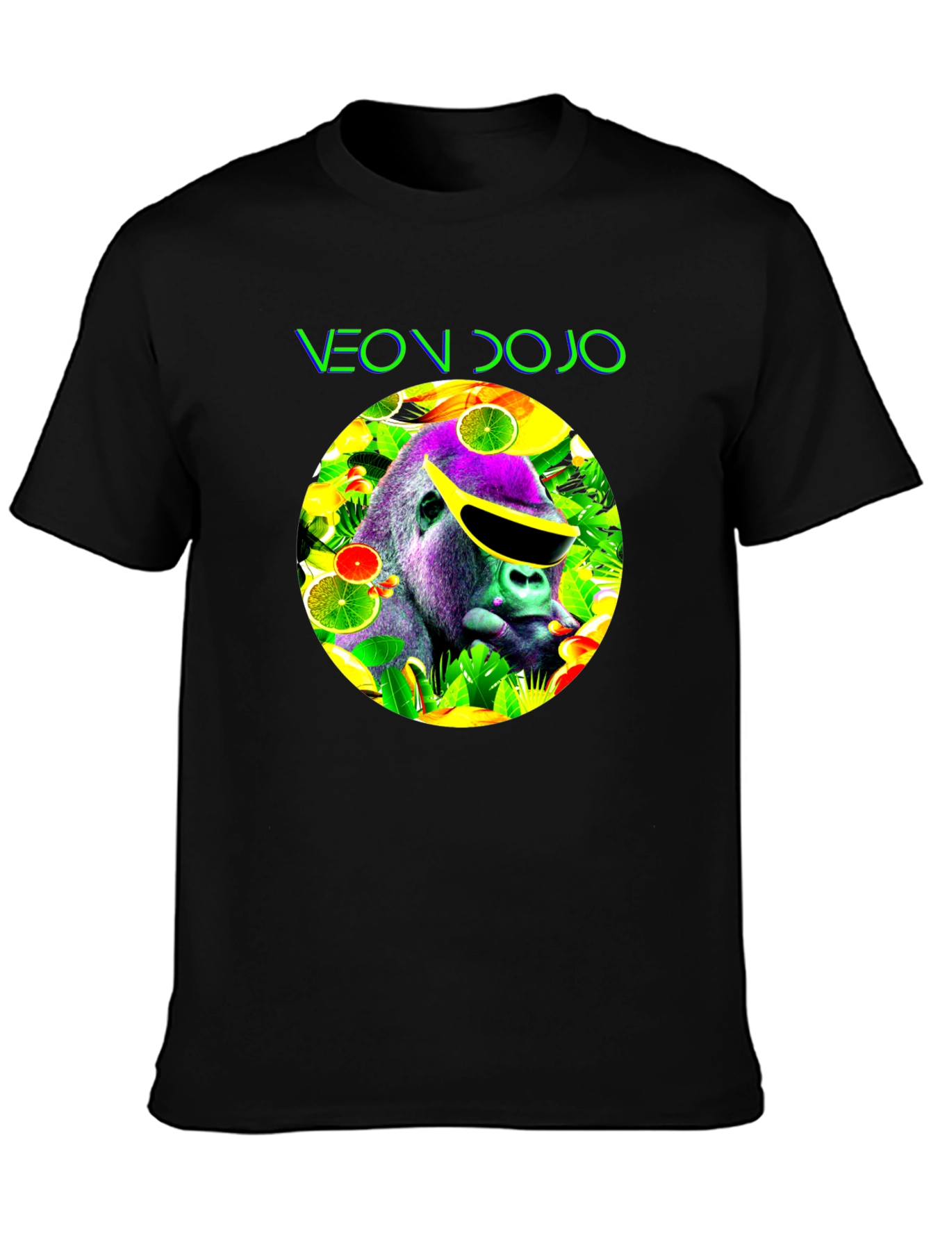 Neon Dojo Gorilla Graphic T-Shirt