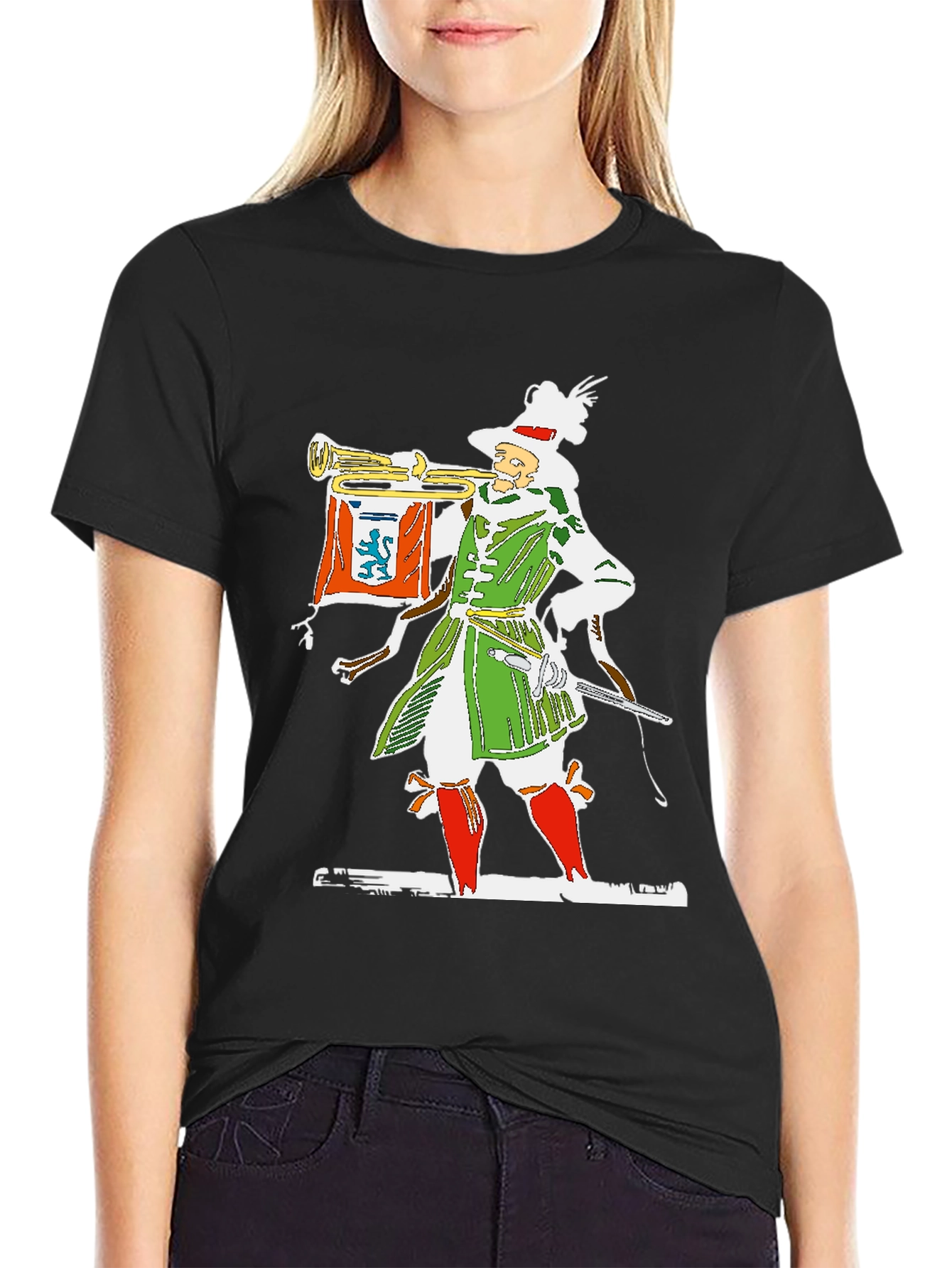 Retro Musician Graphic Tee