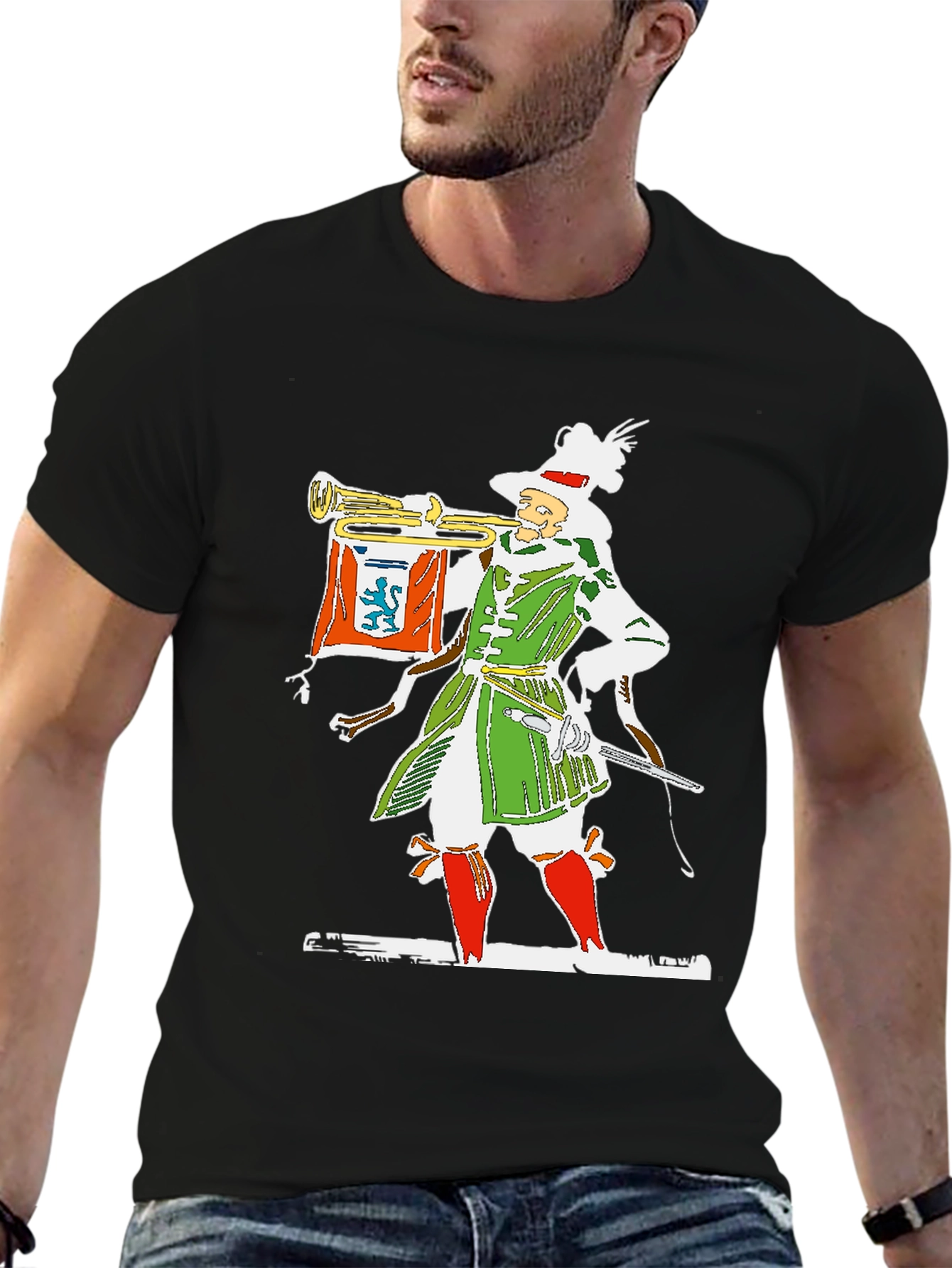 Retro Musician Graphic Tee