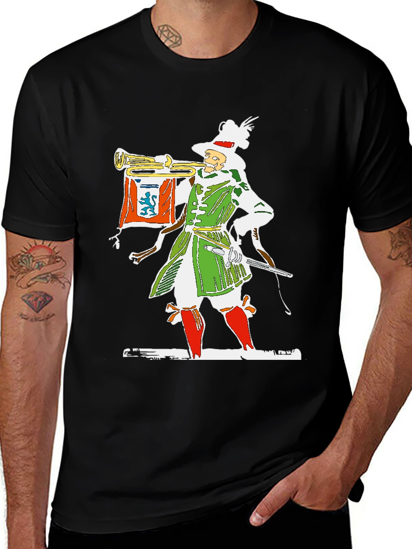 Retro Musician Graphic Tee