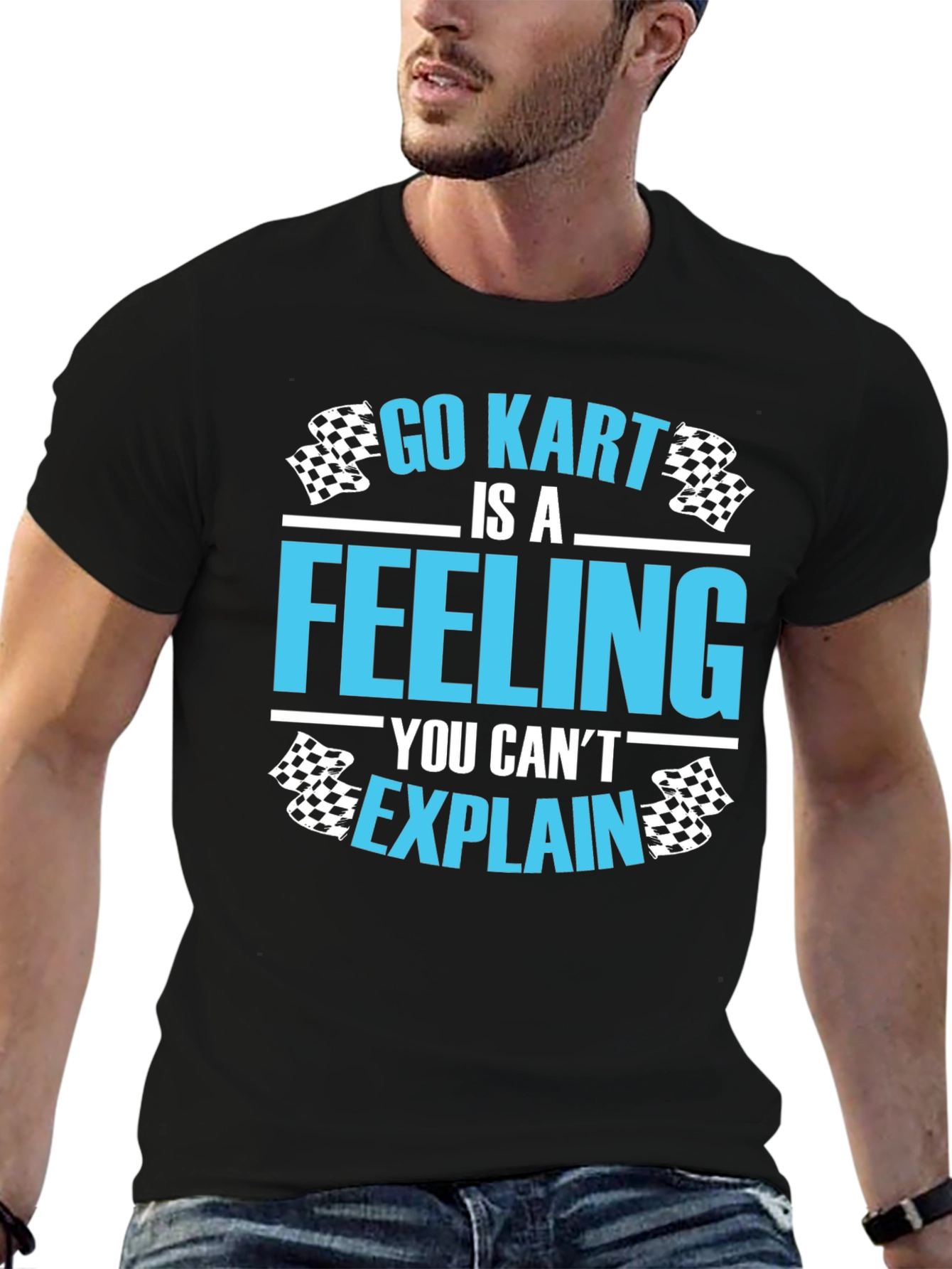 Go Kart Feeling Graphic Tee - Racer T-Shirt