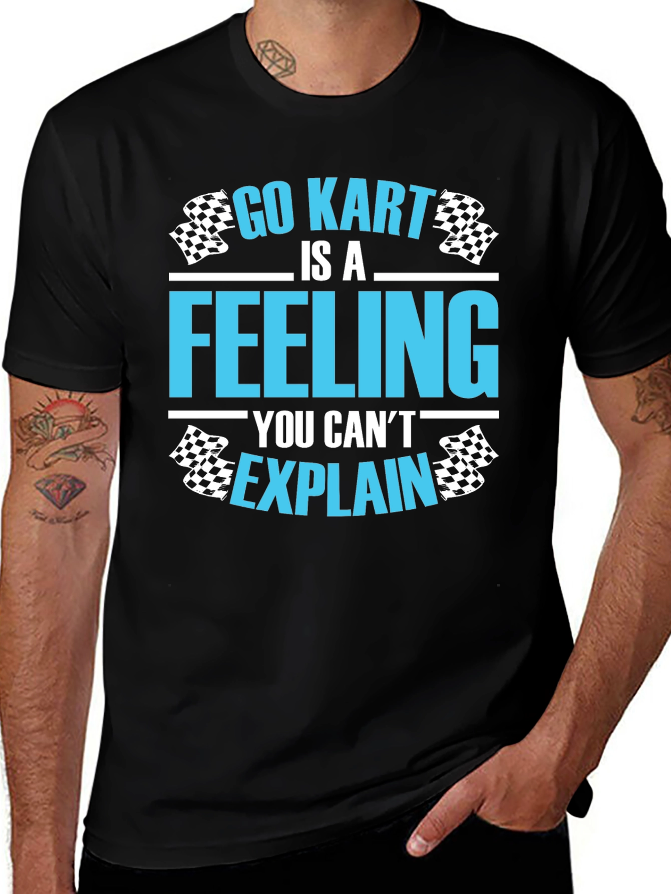 Go Kart Feeling Graphic Tee - Racer T-Shirt
