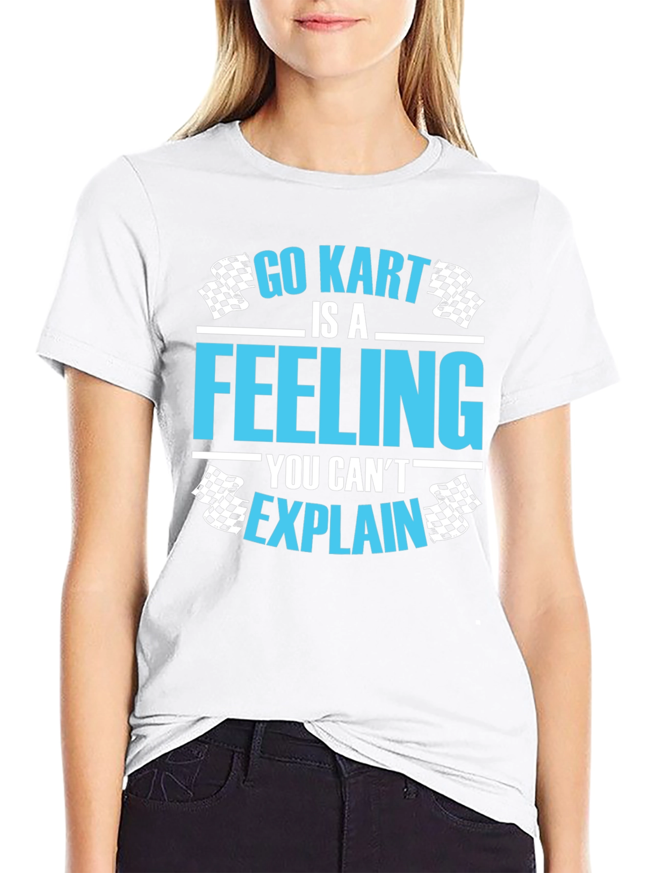 Go Kart Feeling Graphic Tee - Racer T-Shirt
