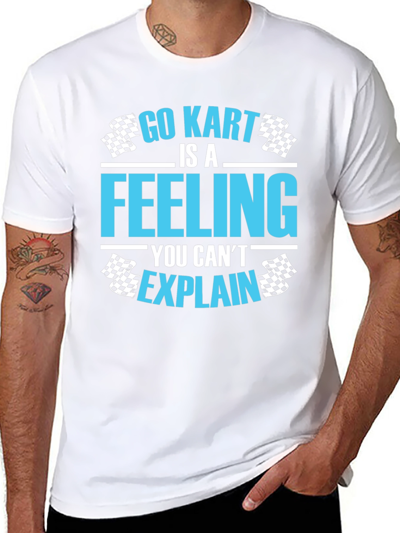 Go Kart Feeling Graphic Tee - Racer T-Shirt