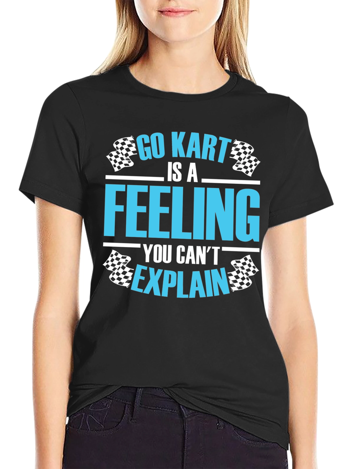 Go Kart Feeling Graphic Tee - Racer T-Shirt