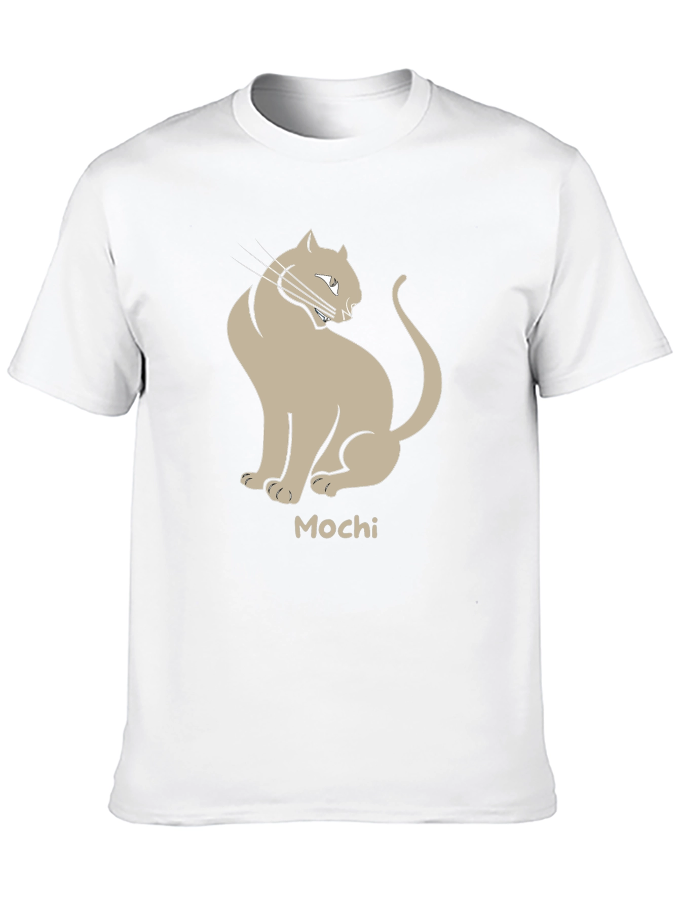 Mochi Cat Graphic T-Shirt - Stylish Unisex Tee
