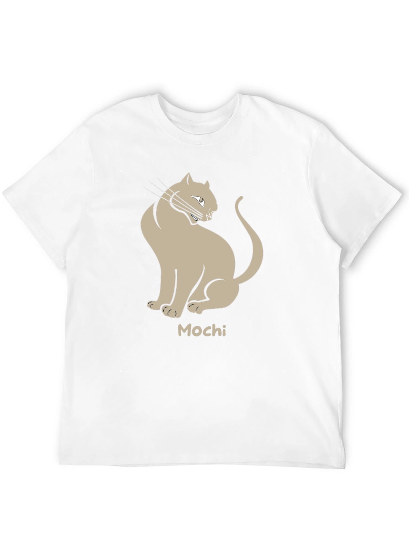Mochi Cat Graphic T-Shirt - Stylish Unisex Tee