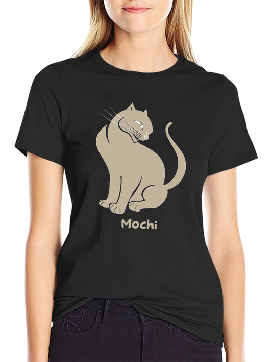 Mochi Cat Graphic T-Shirt - Stylish Unisex Tee