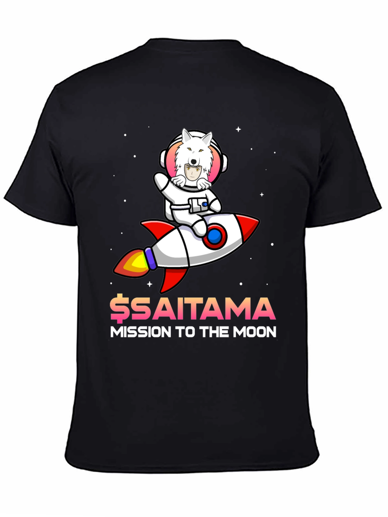 Saitama Mission to the Moon T-Shirt