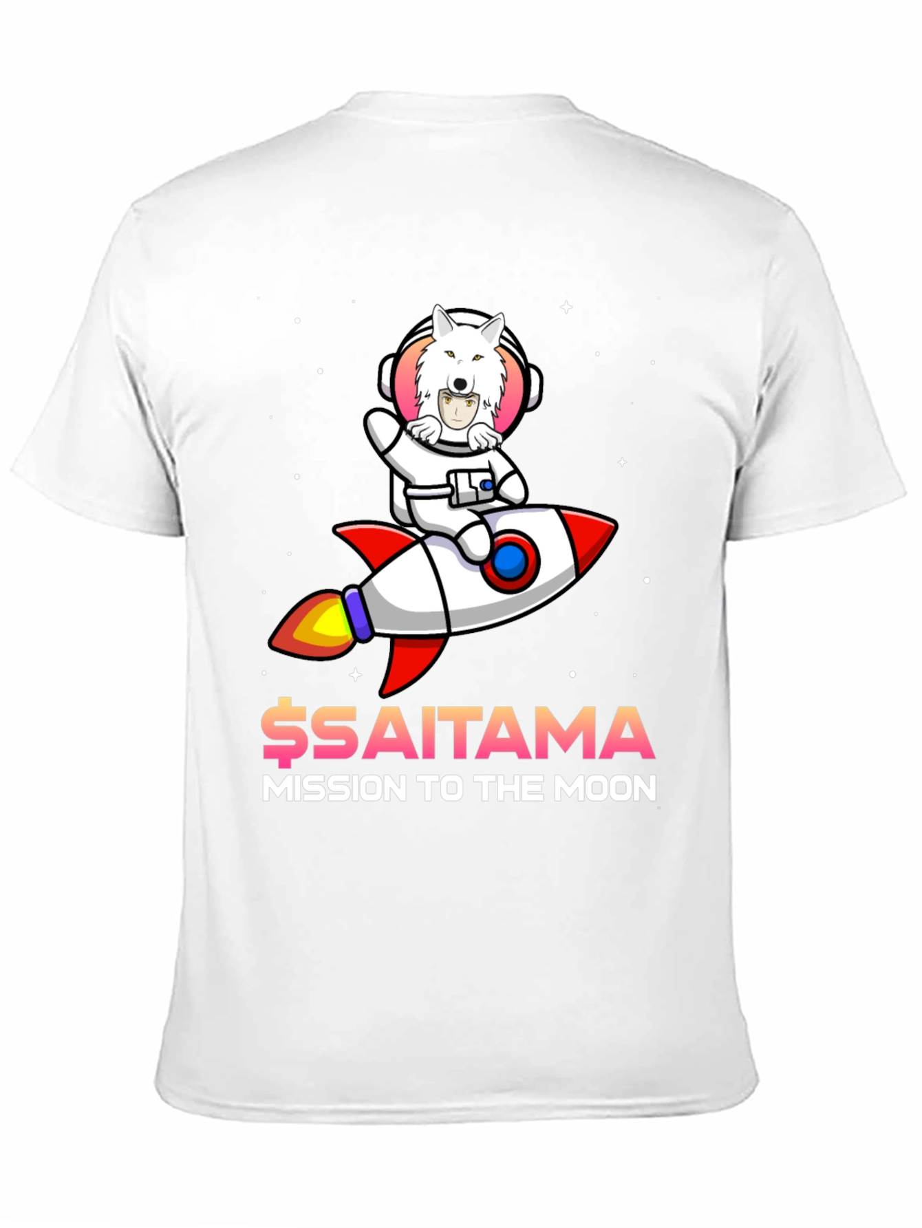 Saitama Mission to the Moon T-Shirt