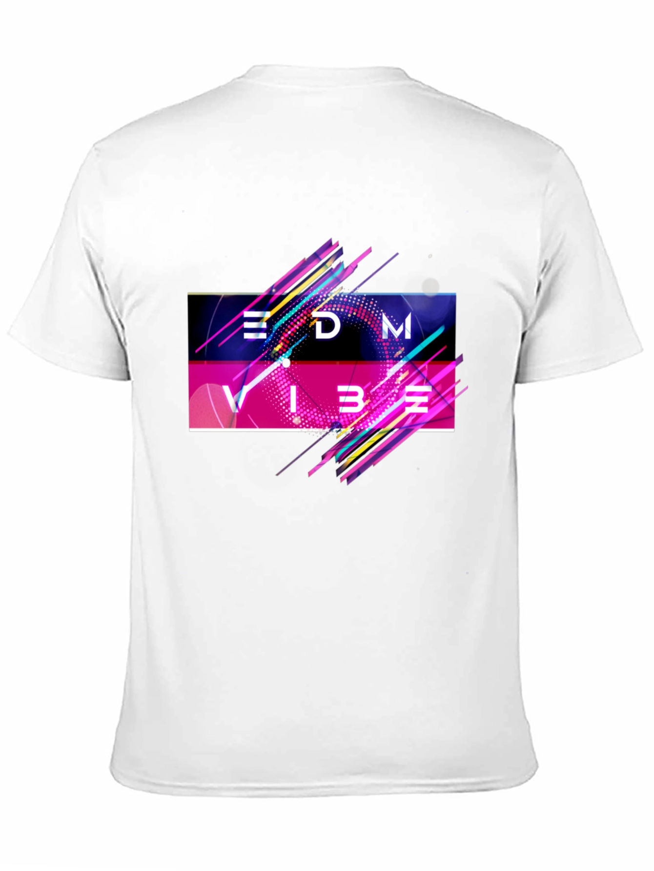 EDM Vibe Graphic Tee - Stylish Black T-Shirt