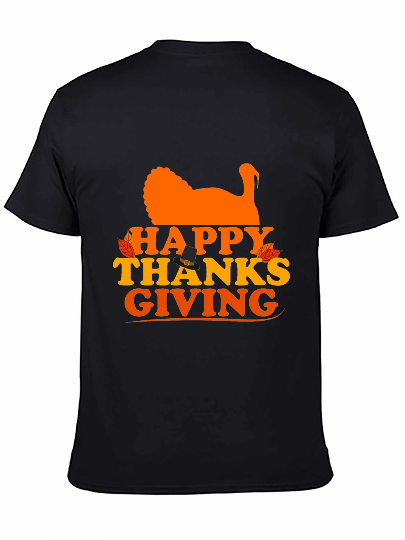 Happy Thanksgiving Turkey Graphic Tee