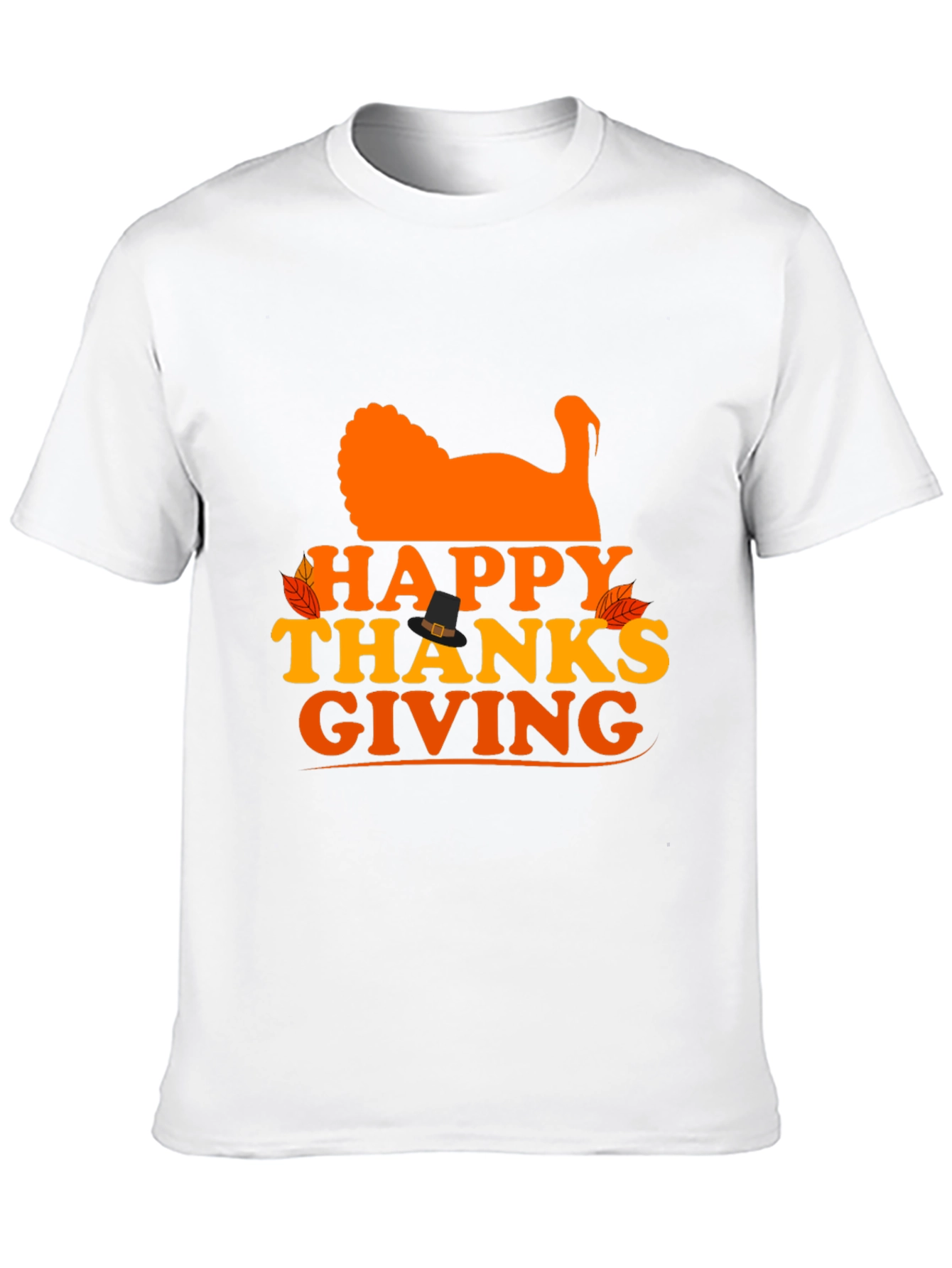 Happy Thanksgiving Turkey Graphic Tee