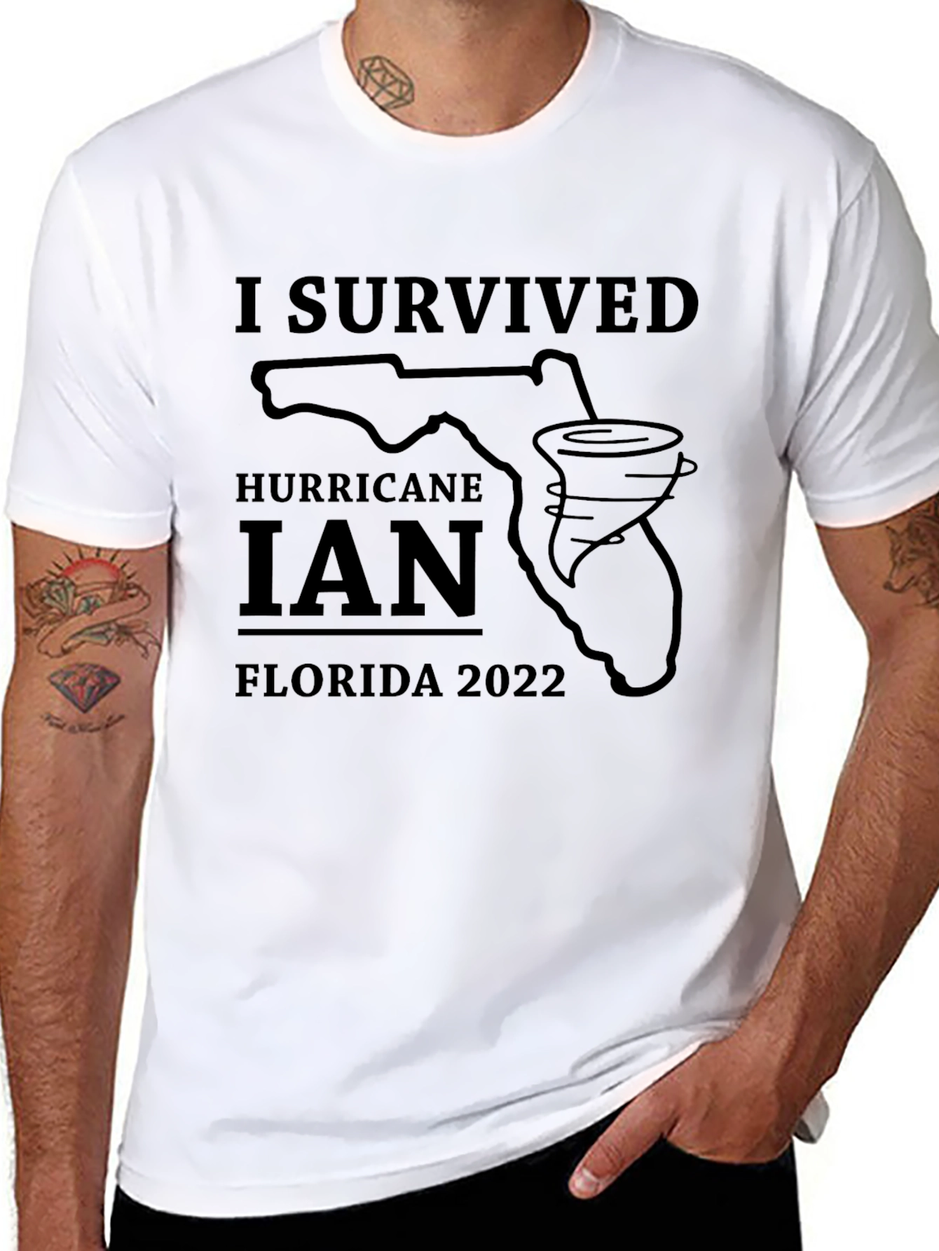 I Survived Hurricane Ian Florida 2022 T-Shirt