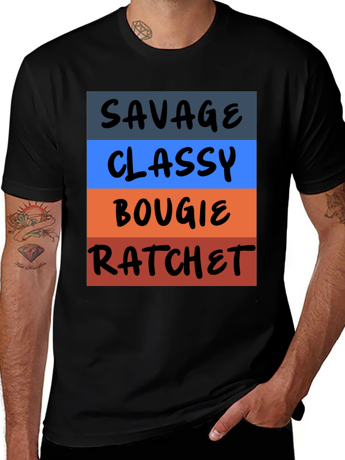 Savage Classy Bougie Ratchet Graphic Tee