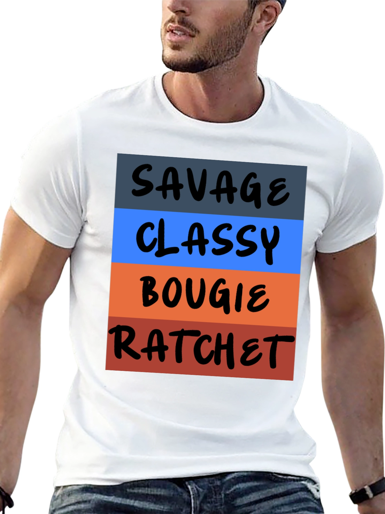 Savage Classy Bougie Ratchet Graphic Tee