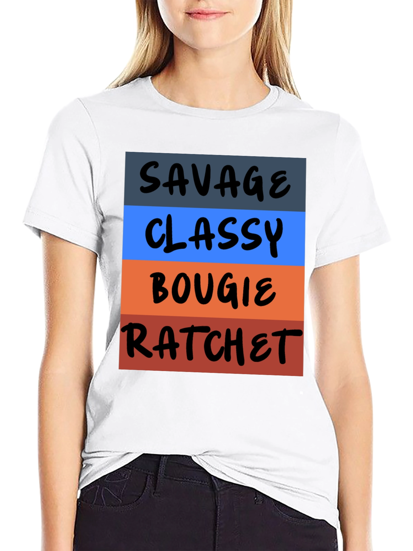 Savage Classy Bougie Ratchet Graphic Tee