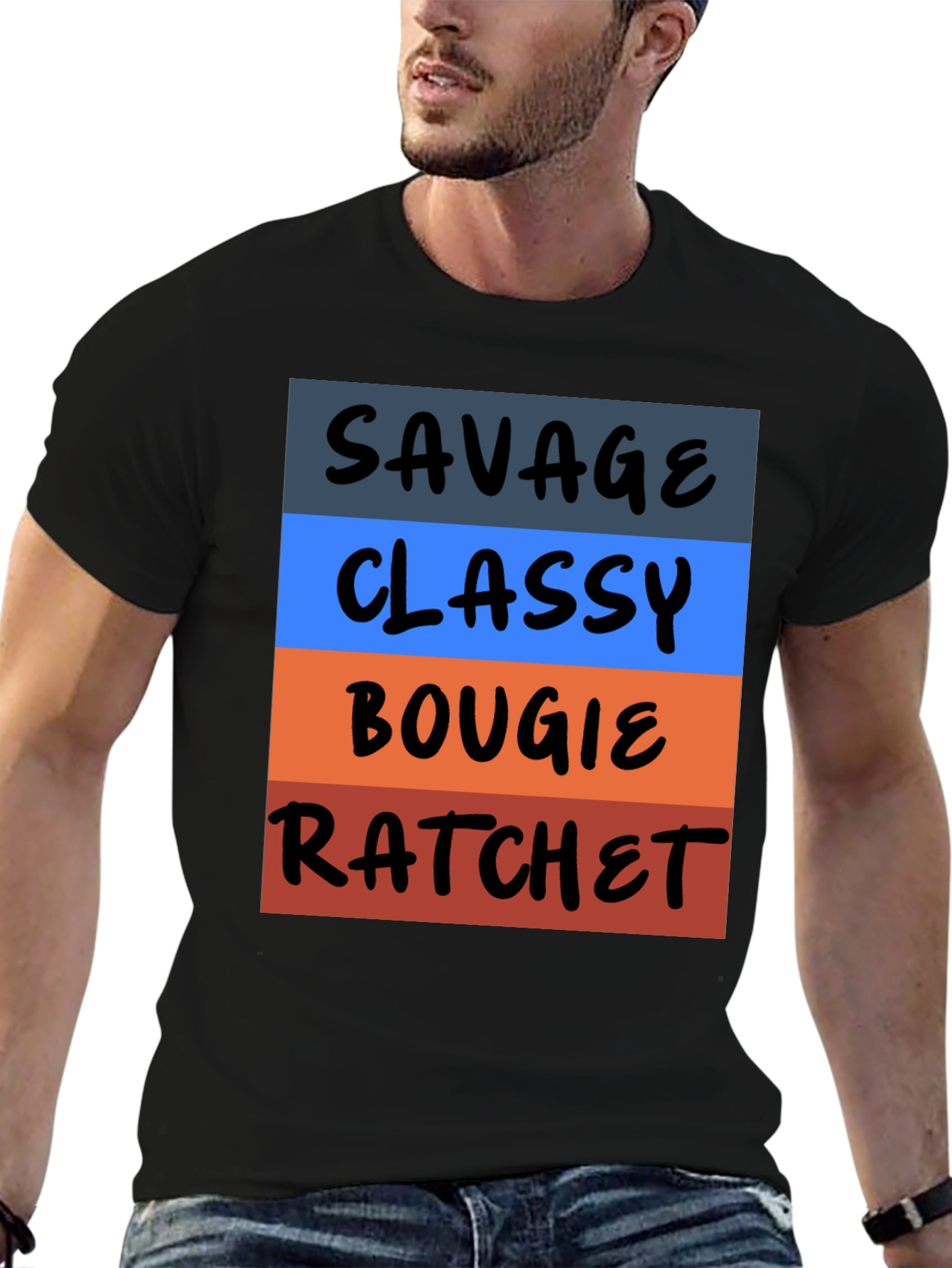 Savage Classy Bougie Ratchet Graphic Tee